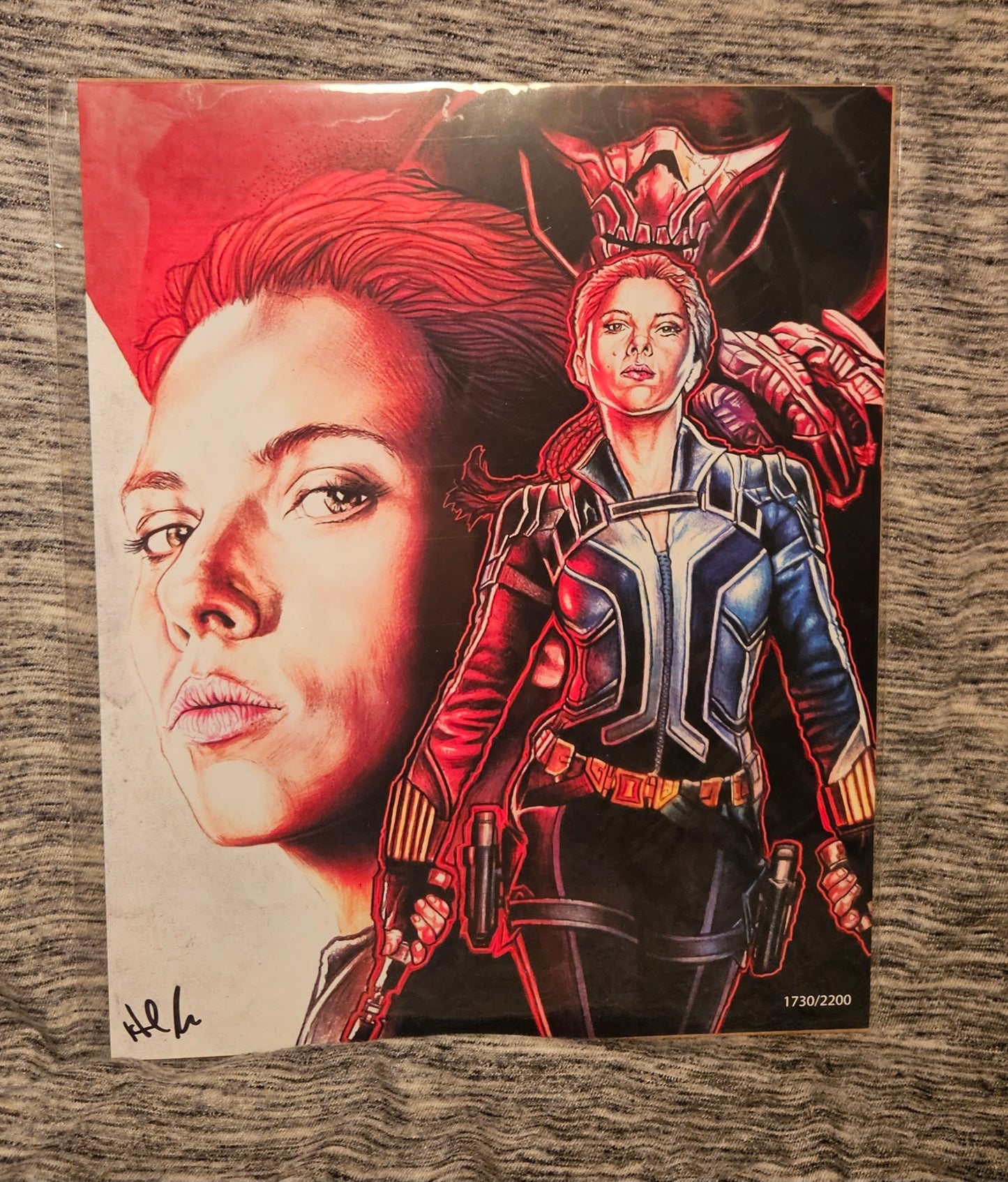 Black Widow Art Poster