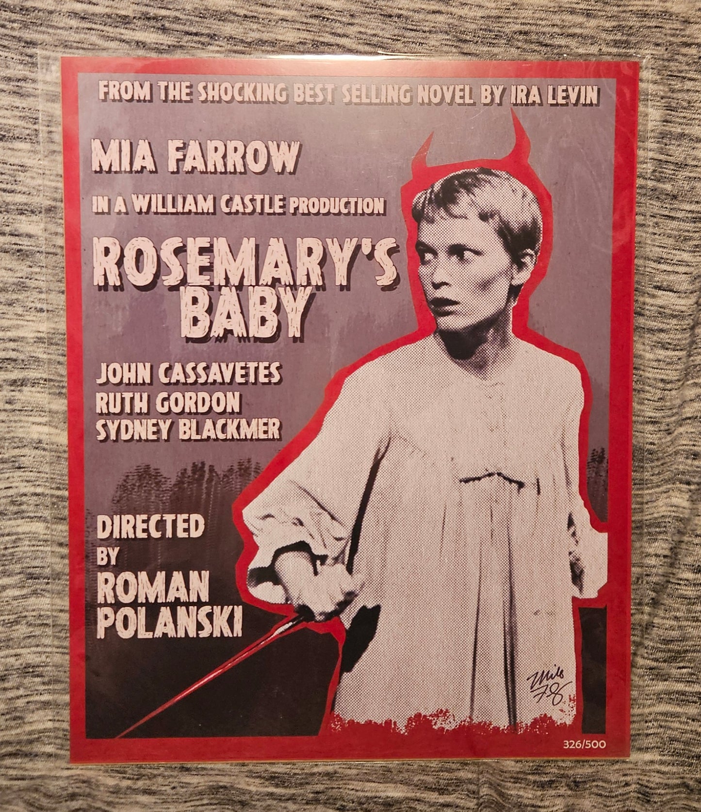Rosemary's Baby Art Poster