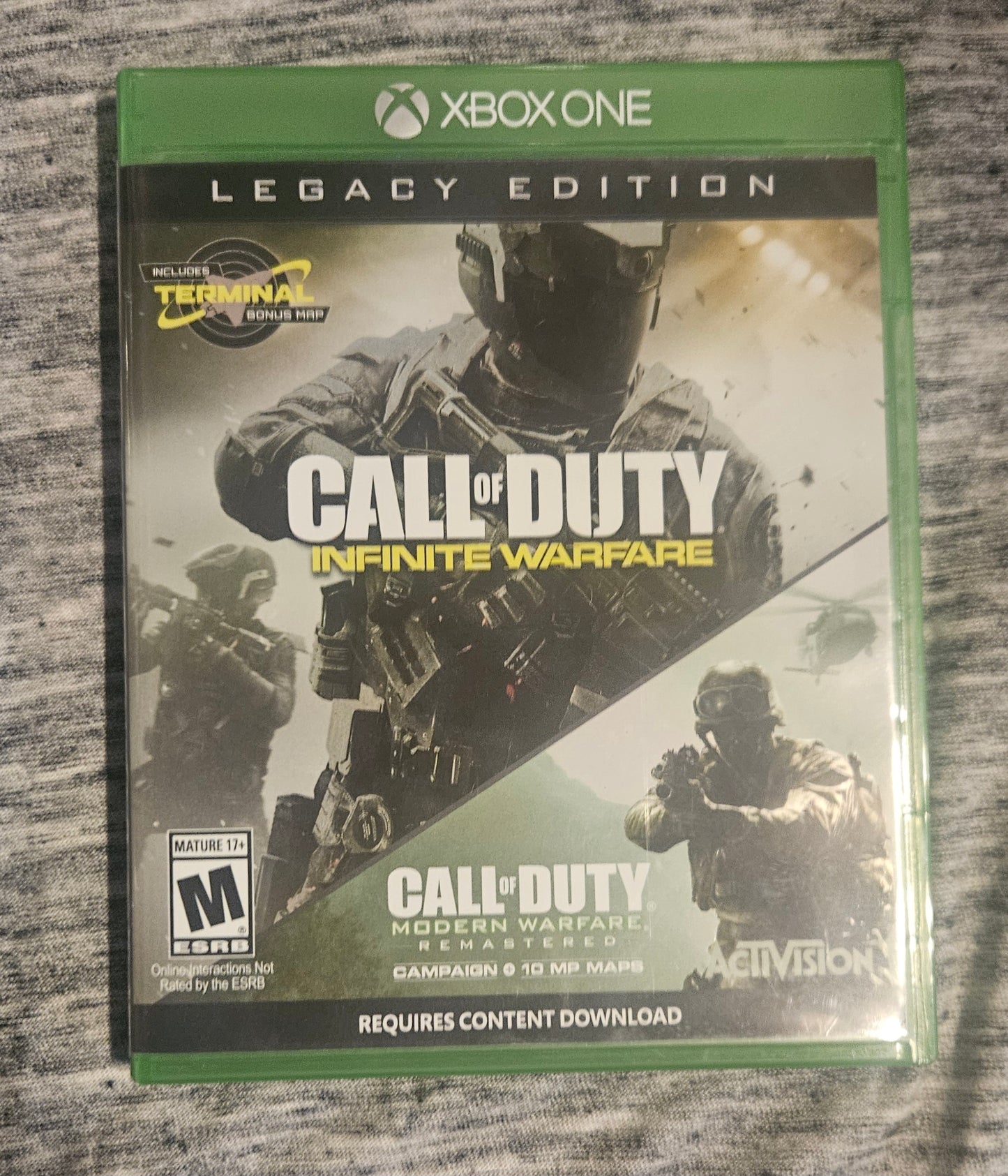 Call Of Duty Infinite Warfare + Call Of Duty Modern Warfare Remastered Content Download