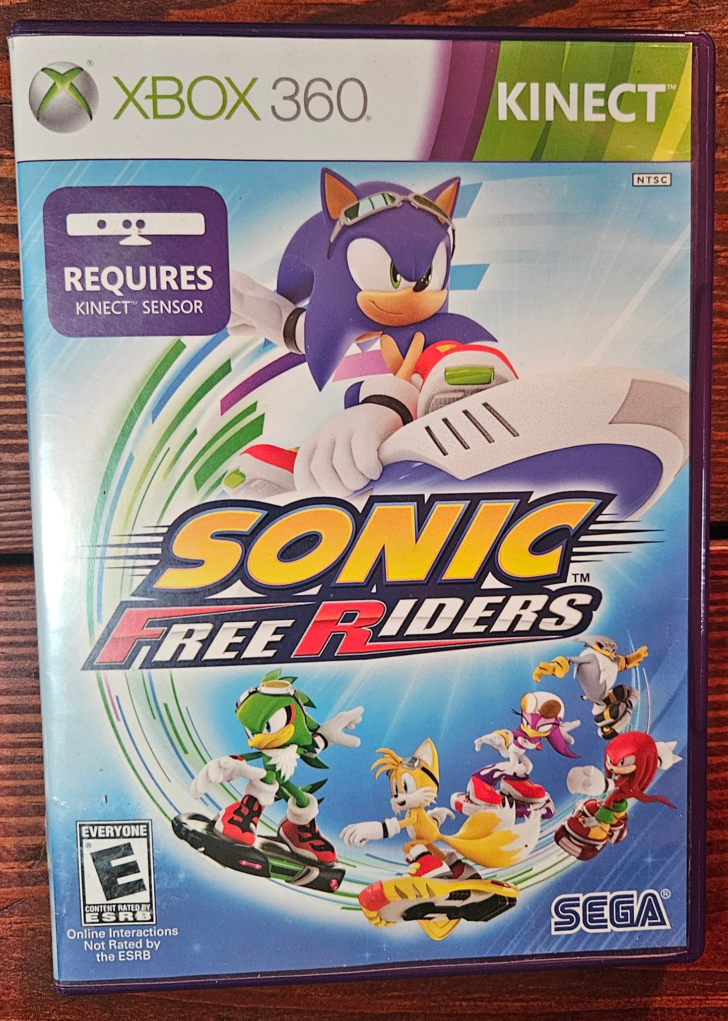 Sonic Free Riders Kinect