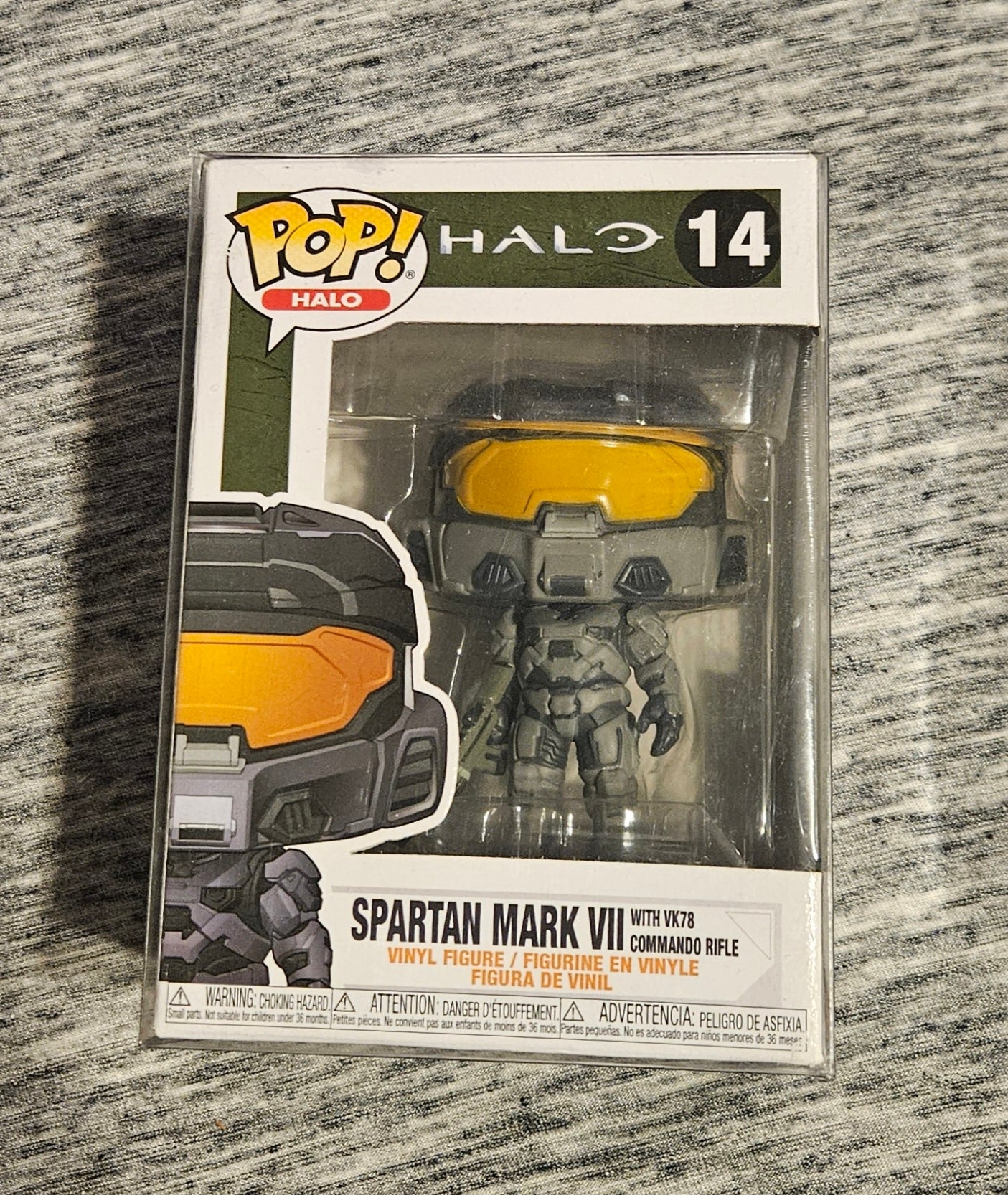 Halo Spartan Mark VII with VK78 Commando Rifle (Games)