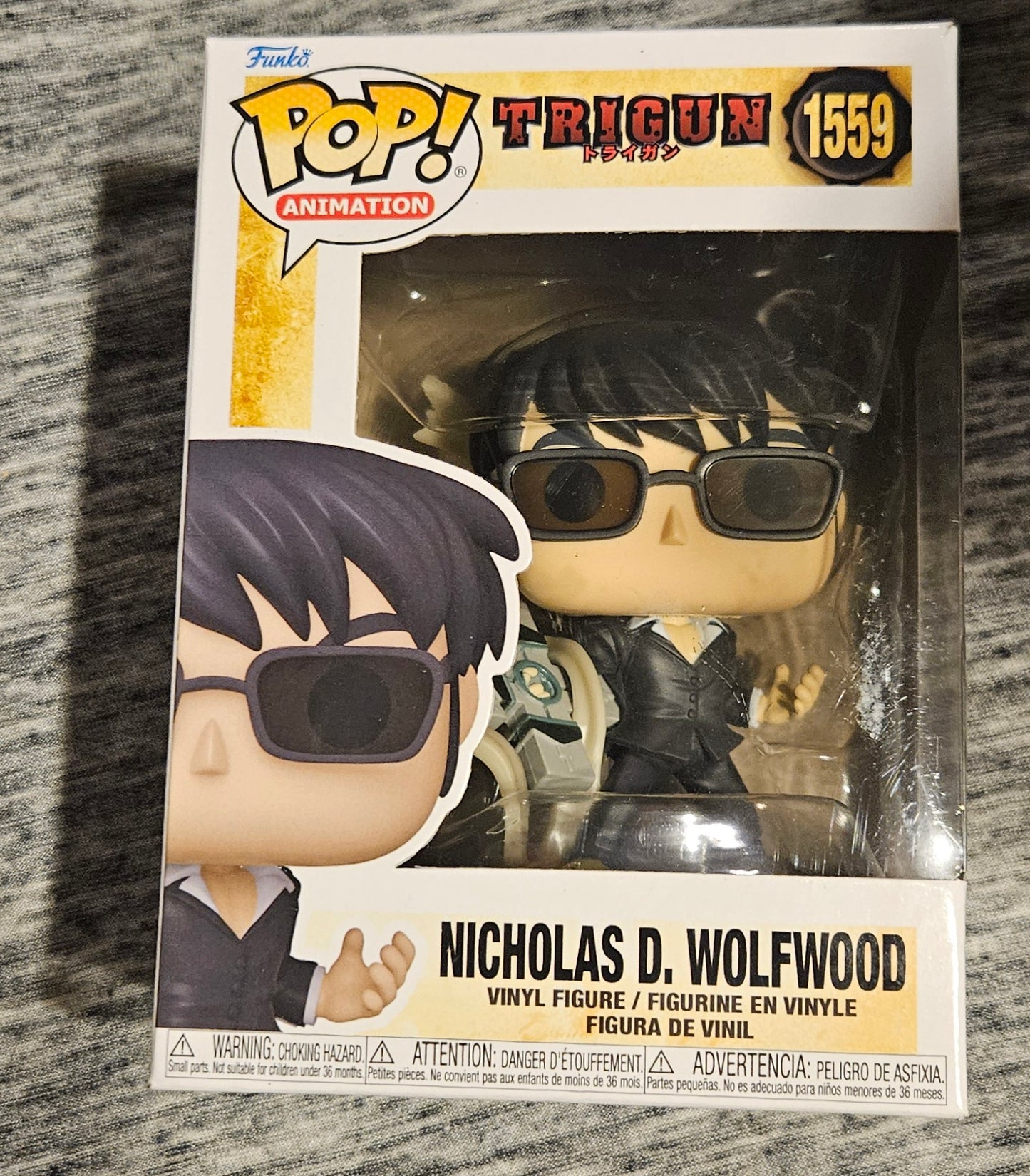 Nicholas D. Wolfwood Trigun Funko Pop