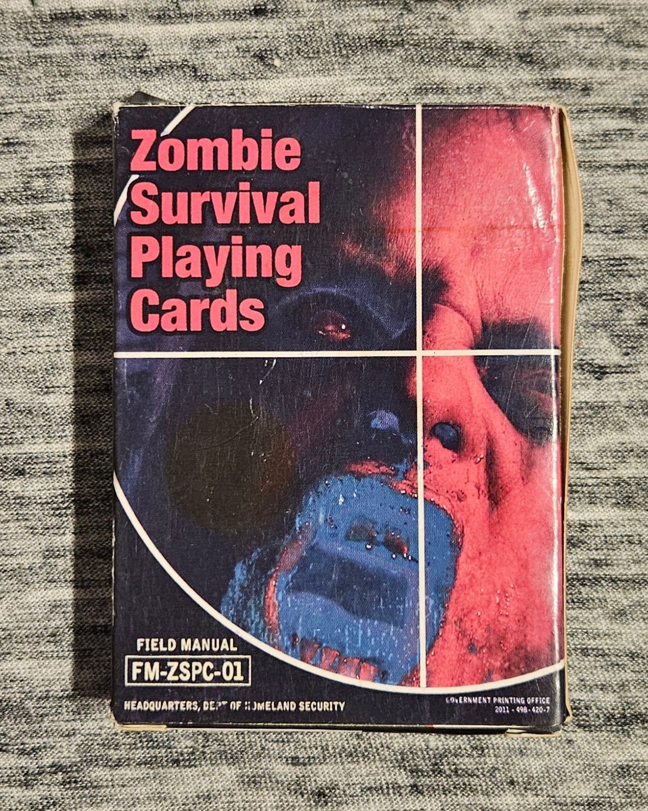Zombie Playing Cards