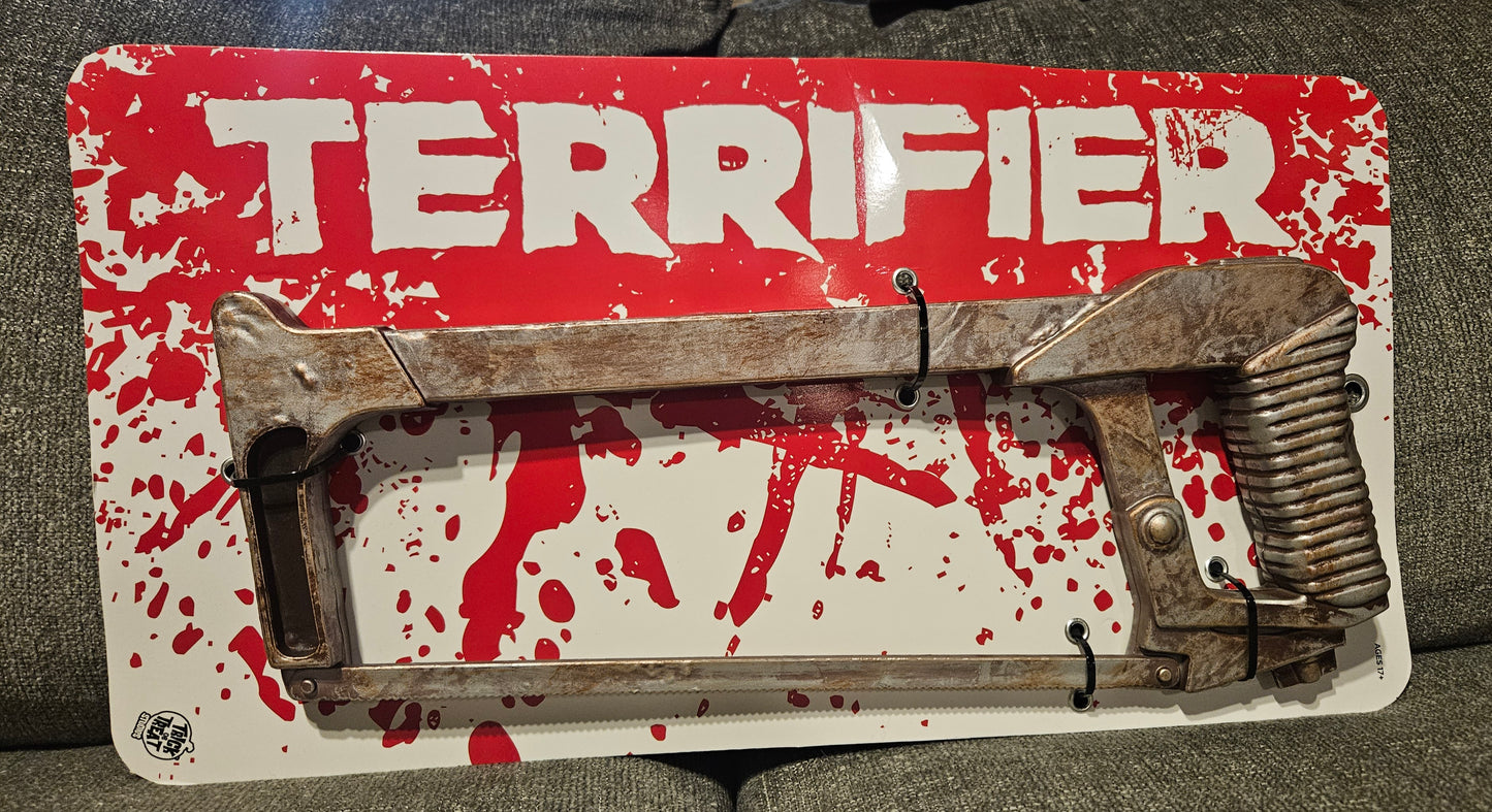 Terrifier Hacksaw Prop