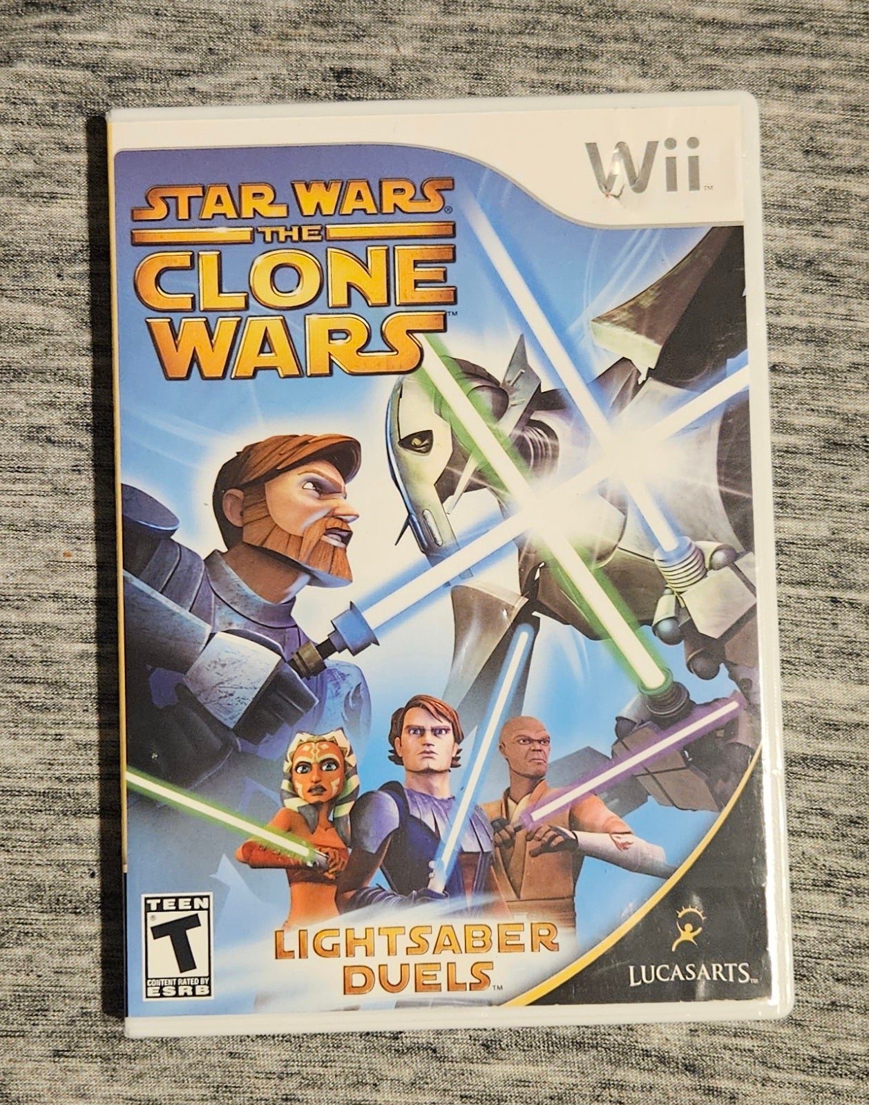 Star Wars The Clone Wars: Lightsaber Duels (WII)