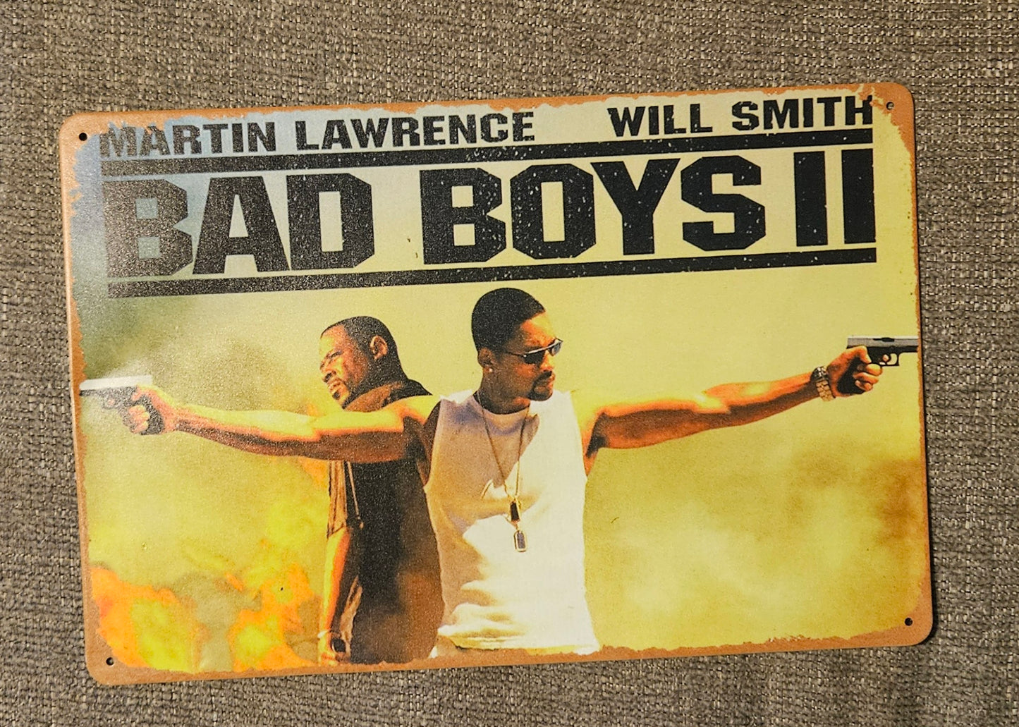 Bad Boys 2 Metal Sign