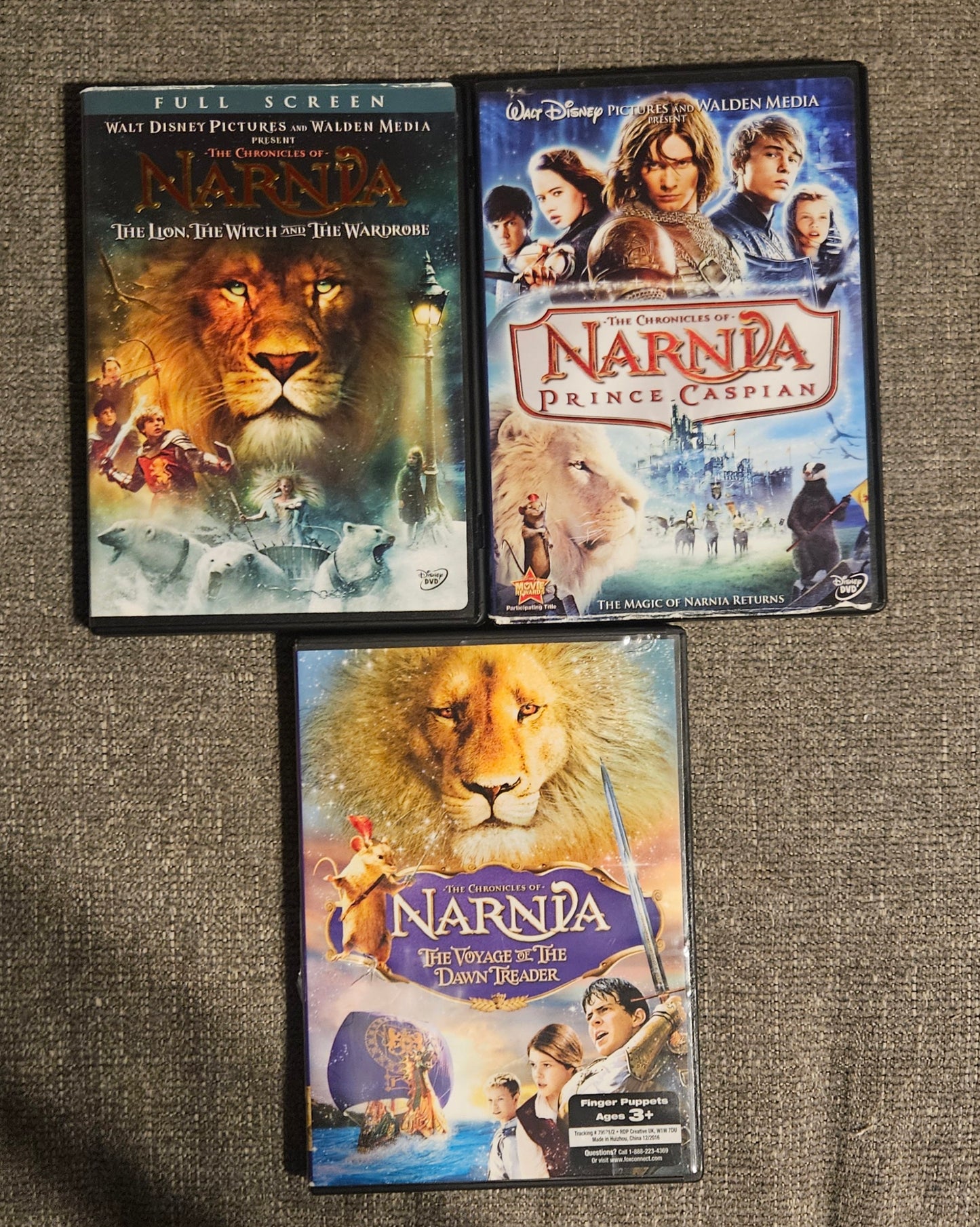 The Chronicles Of Narnia DVD Bundle