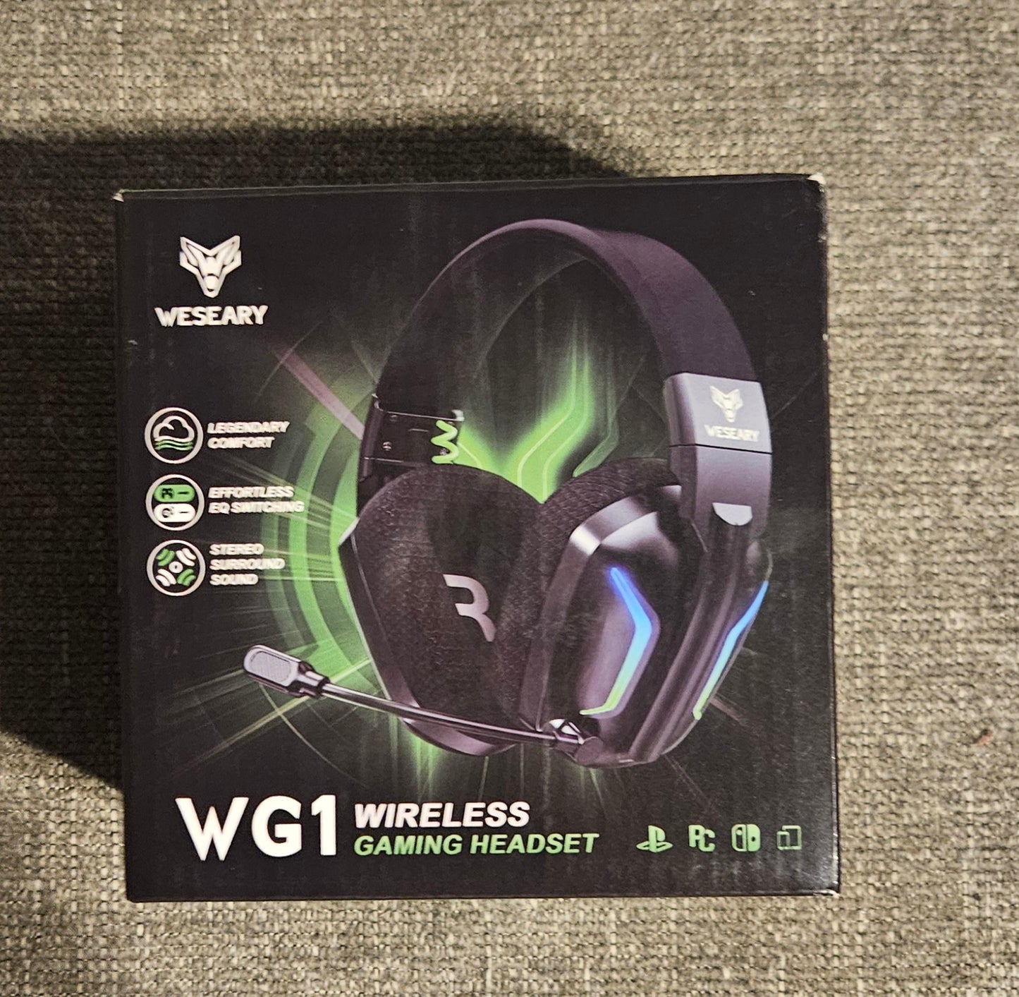 WG1 Wireless Gaming Headset (Universal)