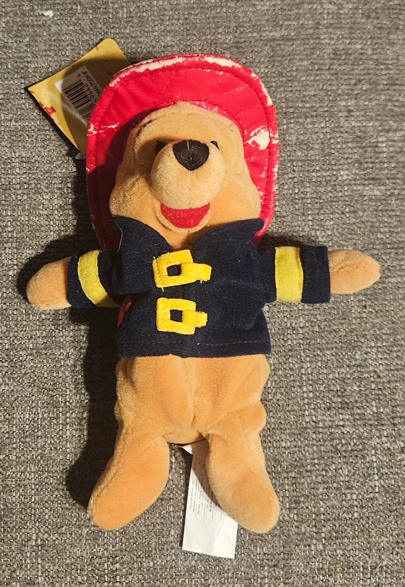 Winnie-The-Pooh Plushie (Fireman)