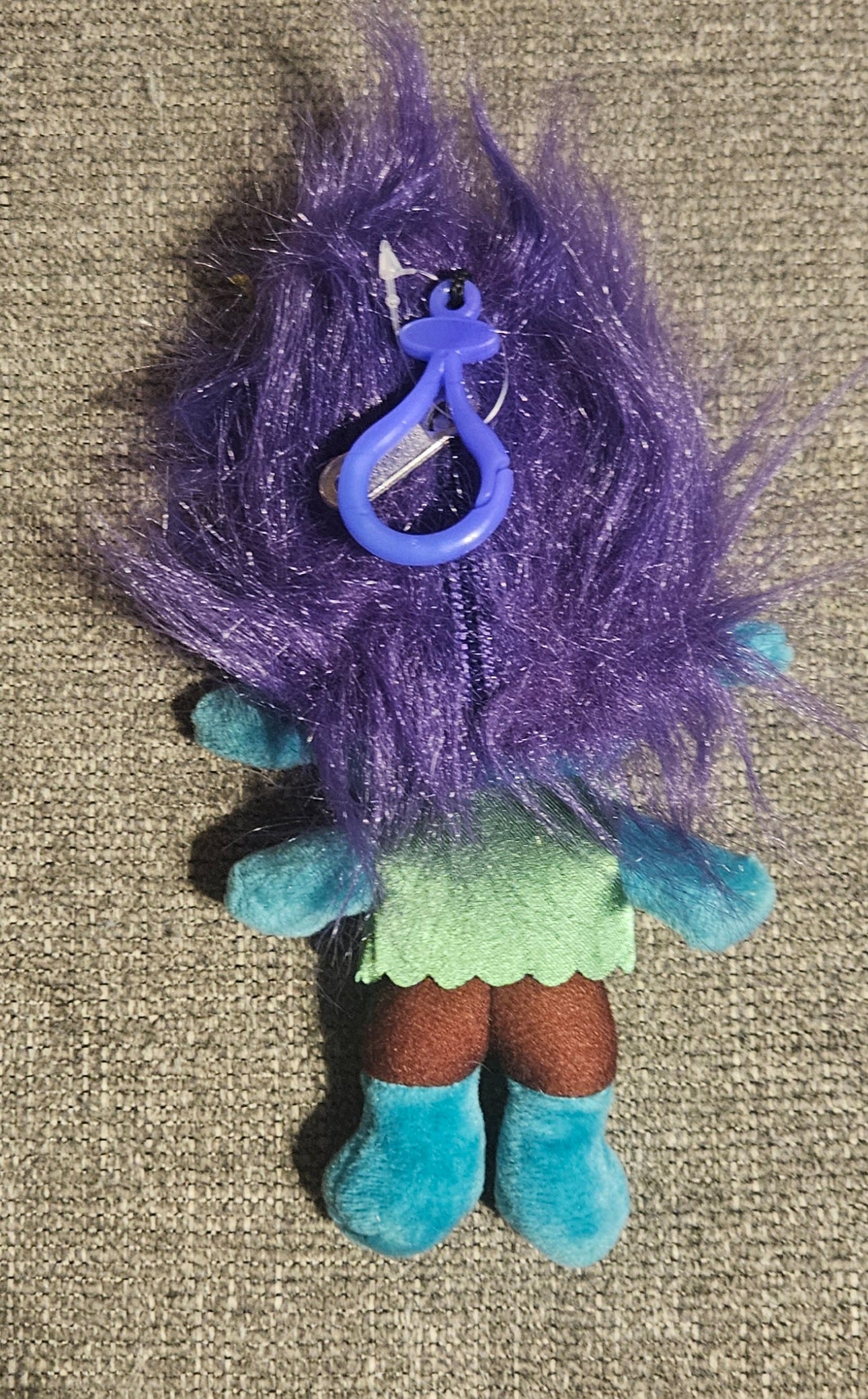 Trolls Plushie Keychain (Purple)