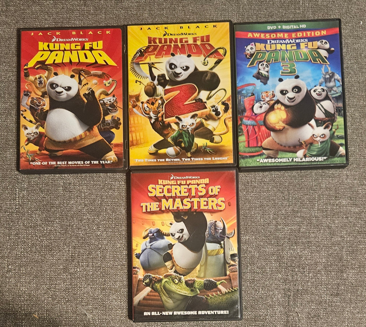 Kung Fu Panda DVD Bundle