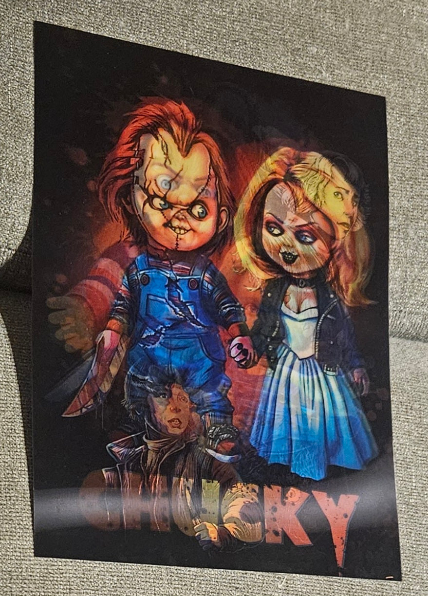 Chucky 3D Lenticular Poster