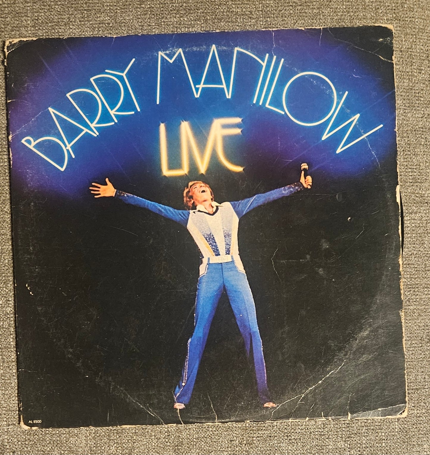 Barry Manilow Live Vinyl Record