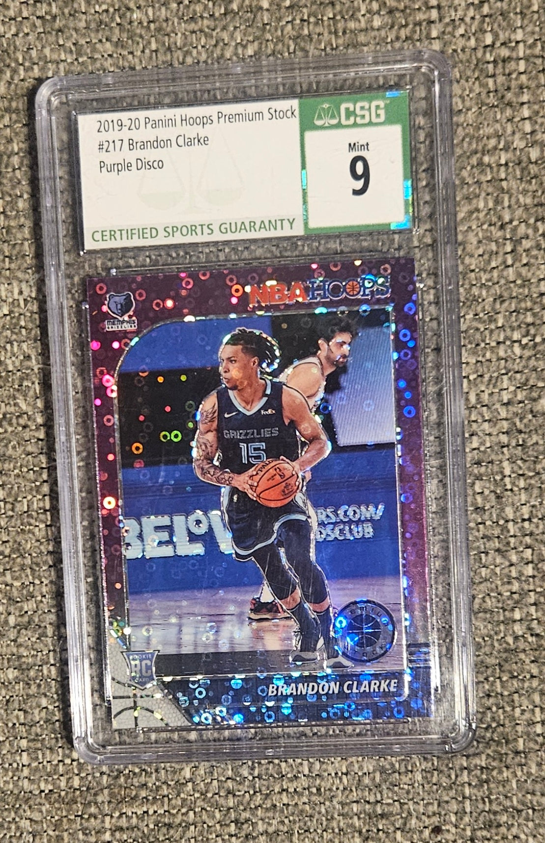 Brandon Clarke Graded Sports Card