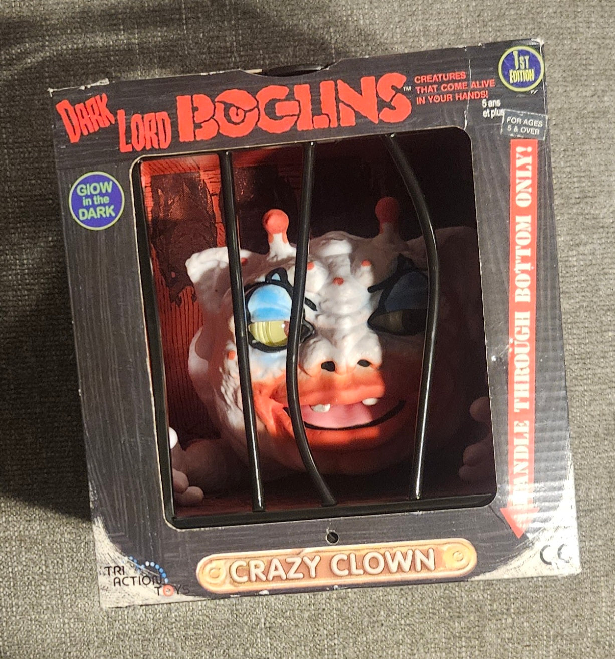 Dark Lord Boglins: Crazy Clown Figure