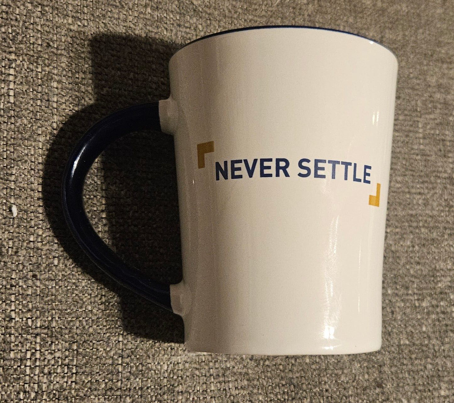 Never Settle Mug