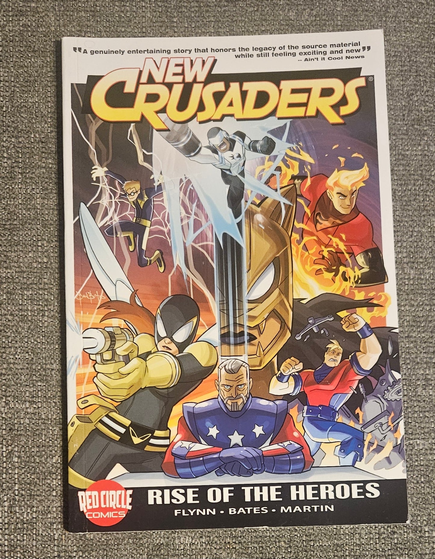 New Crusaders: Rise Of The Heroes Novel