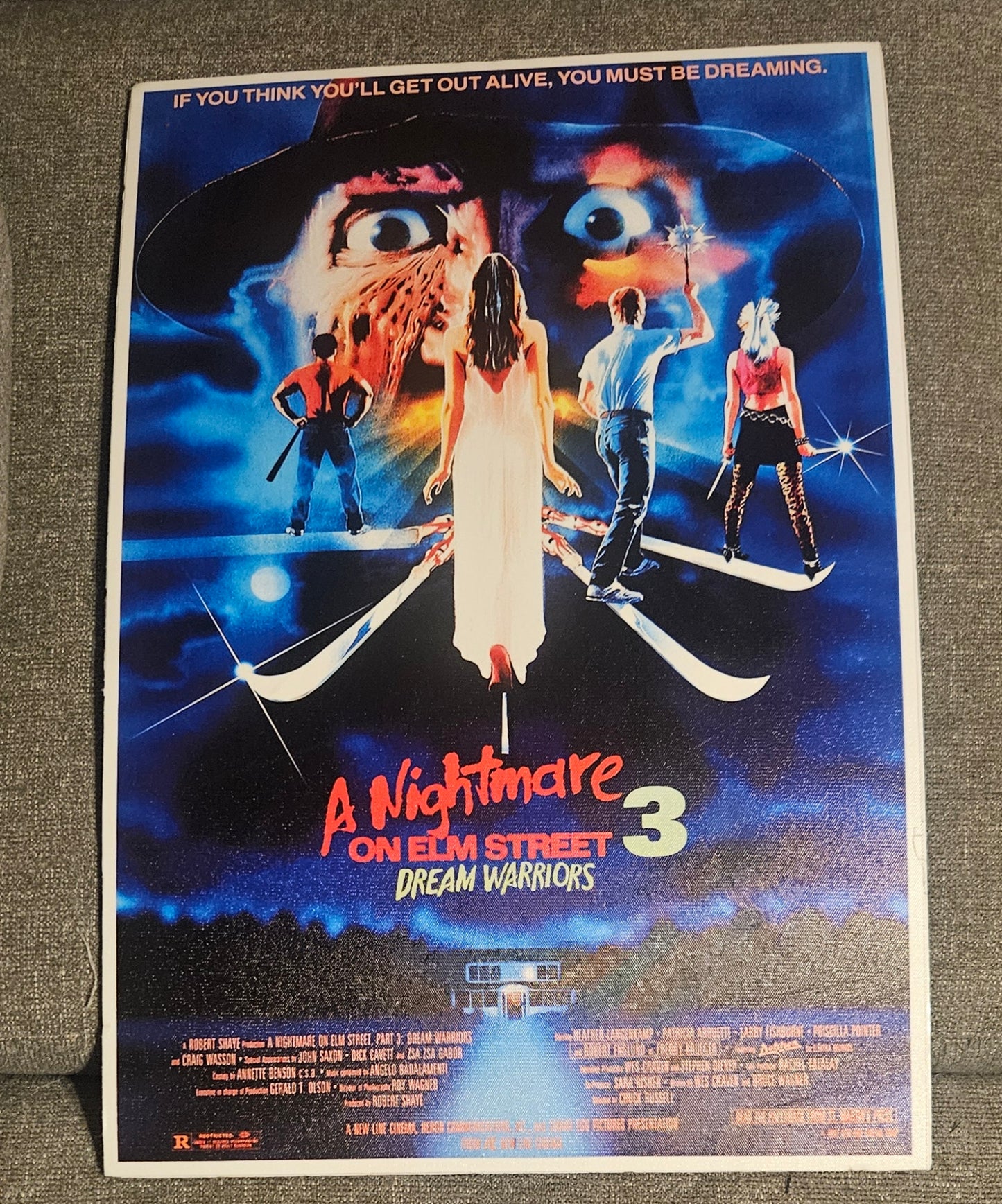 A Nightmare On Elm Street 3: Dream Warriors Movie Poster