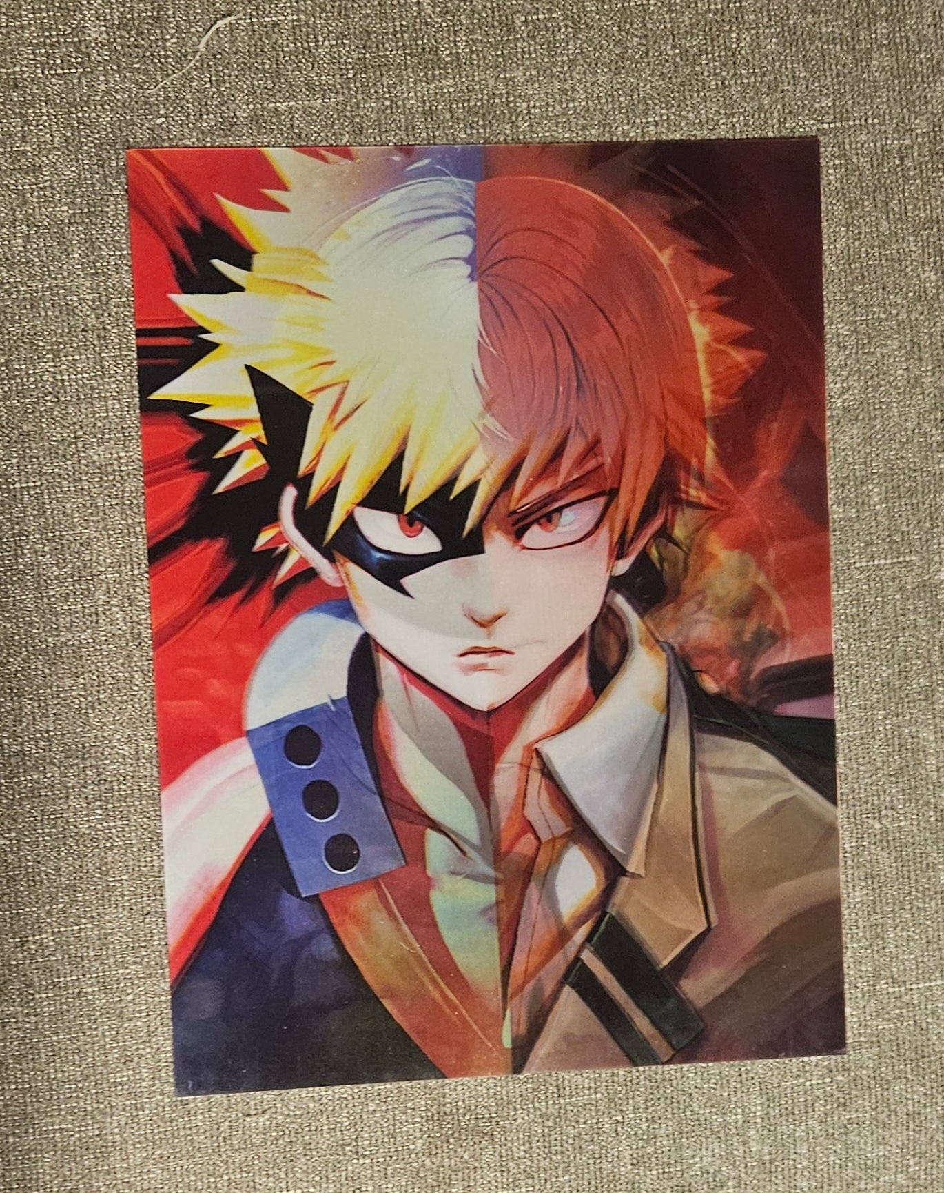 My Hero Academia Bakugou Katsuki 3D Lenticular Poster