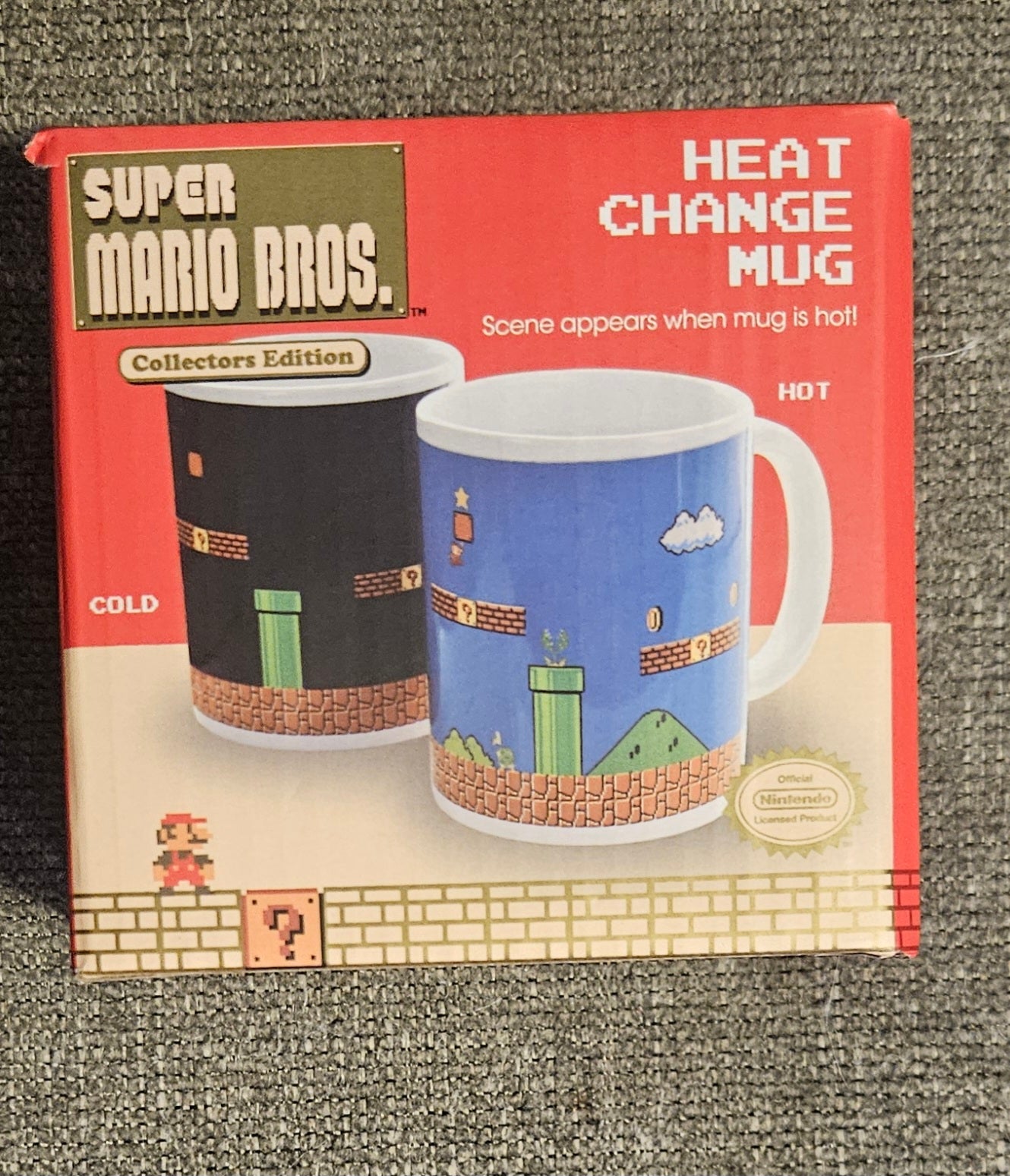 Super Mario Bros Heat Change Mug