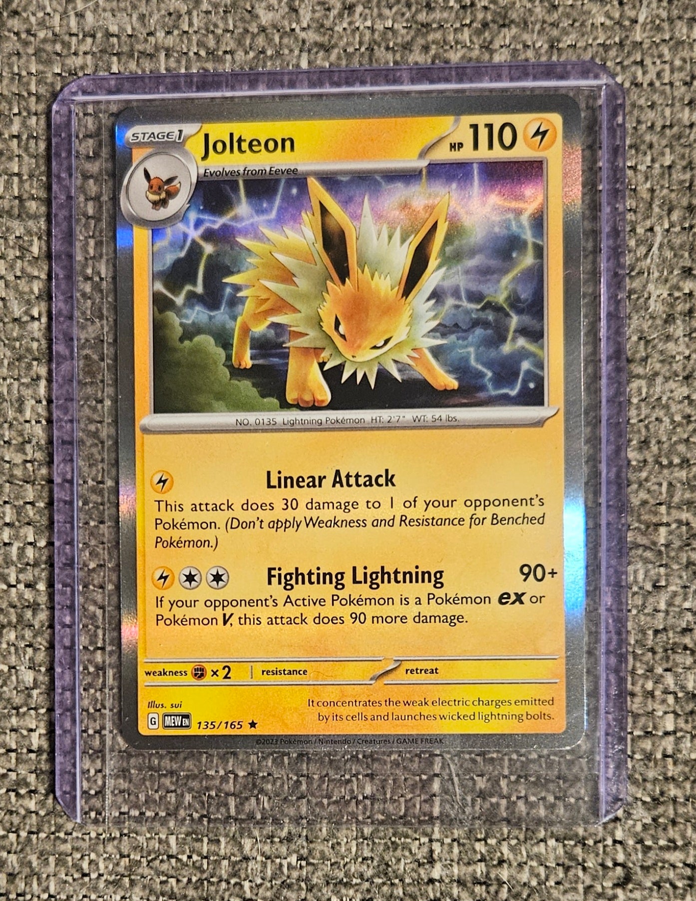 Jolteon Card