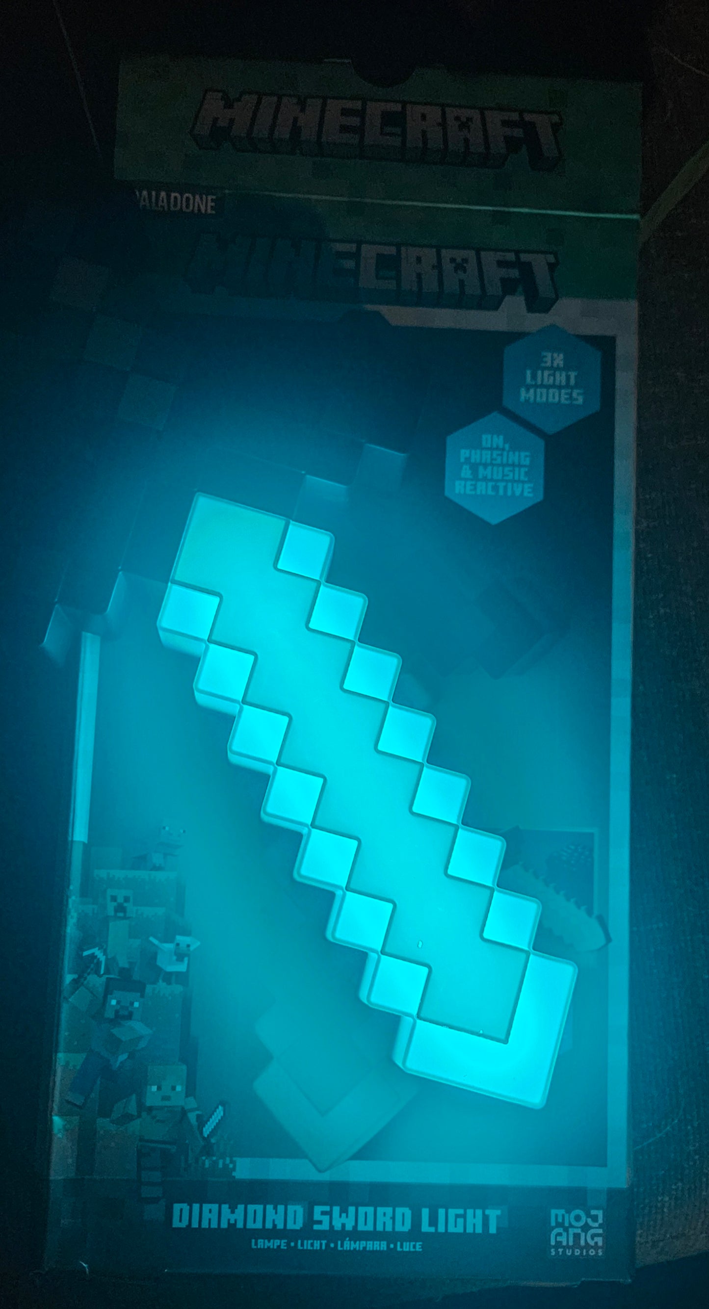 LED Minecraft Sword Light