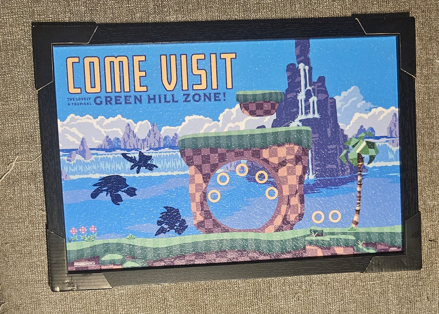 Sonic The Hedgehog Wall Decor