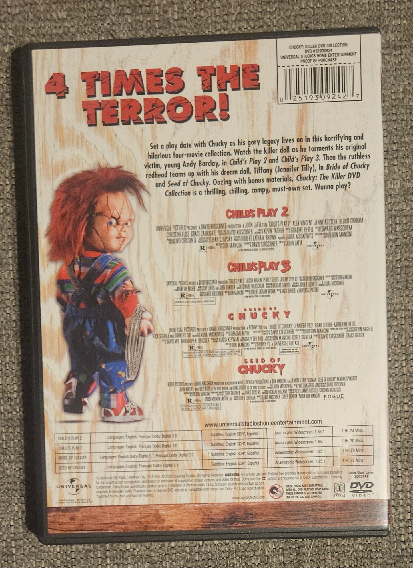 Chucky: The Killer DVD Collection (DVD)