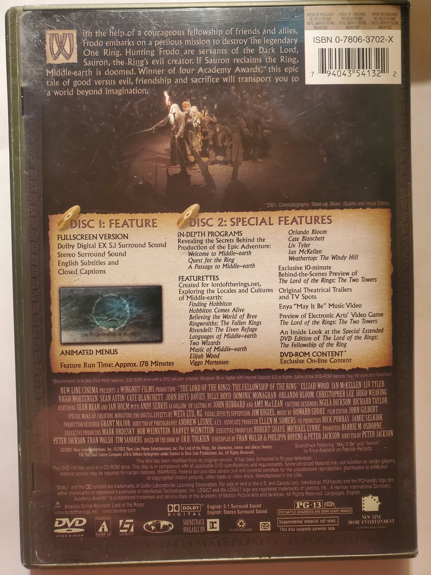 The Lord Of The Rings The Fellowship Of The Ring