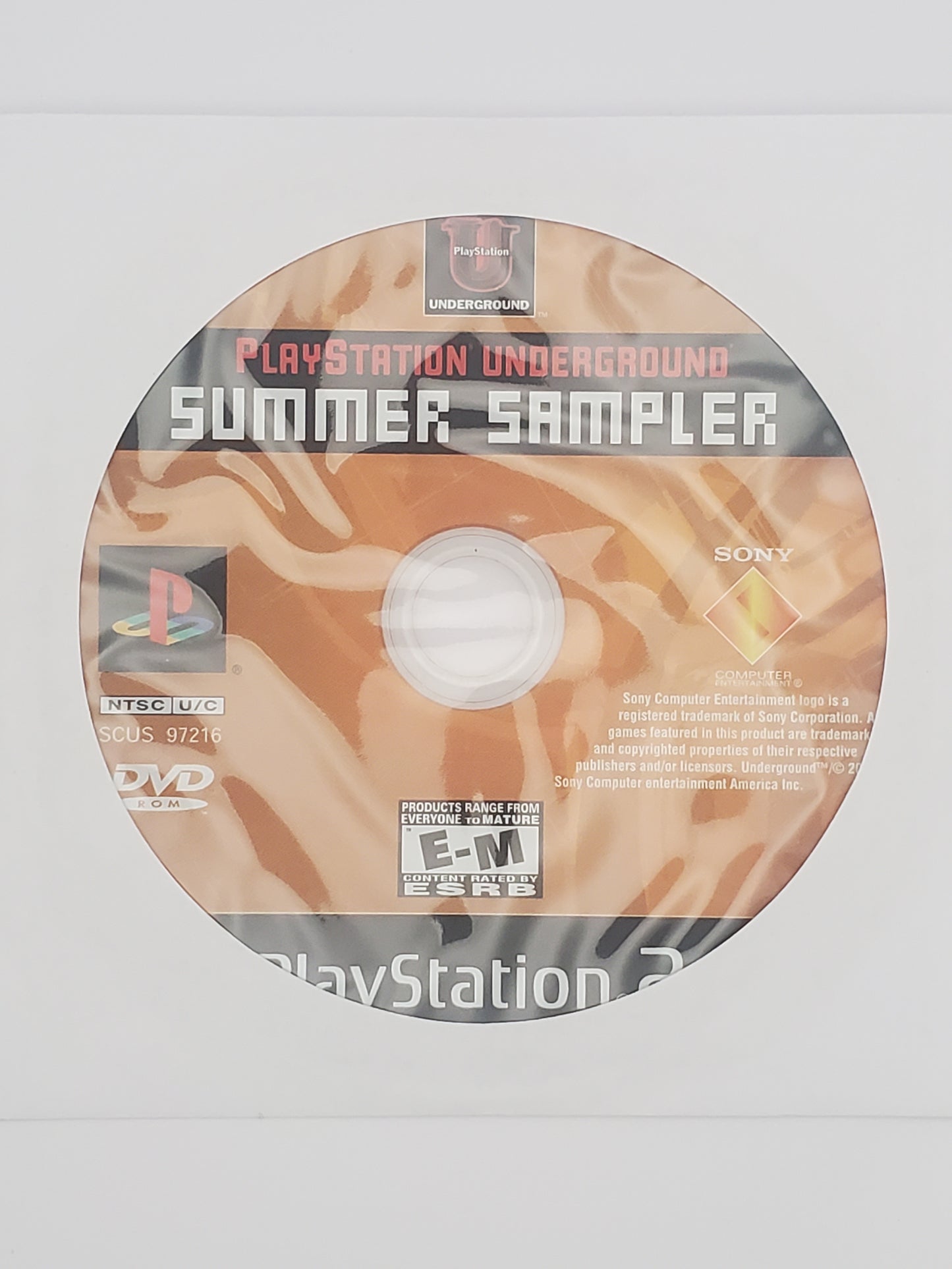 PlayStation Underground Summer Sampler (Loose)