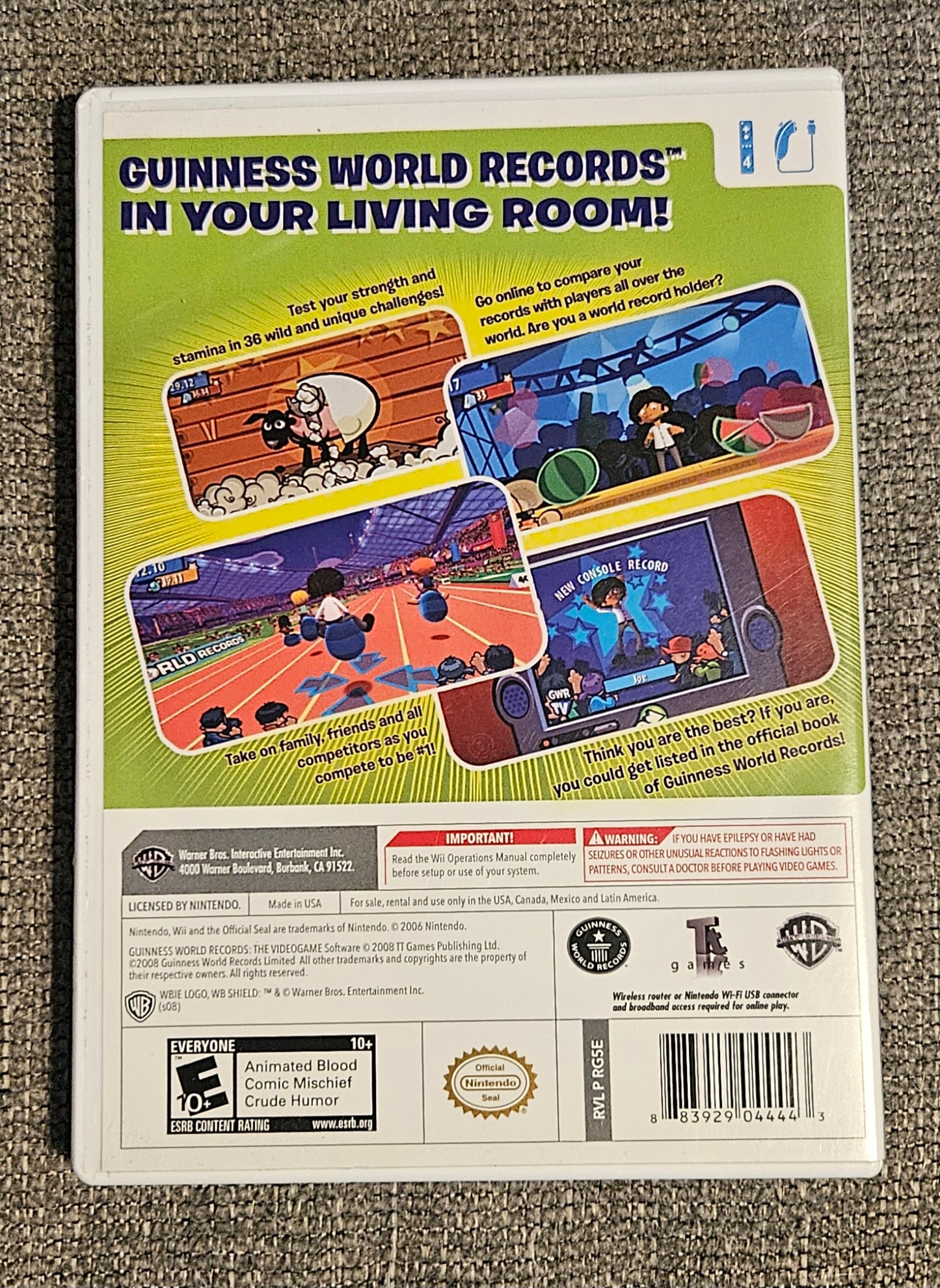 Guinness World Records: The Videogame (WII)