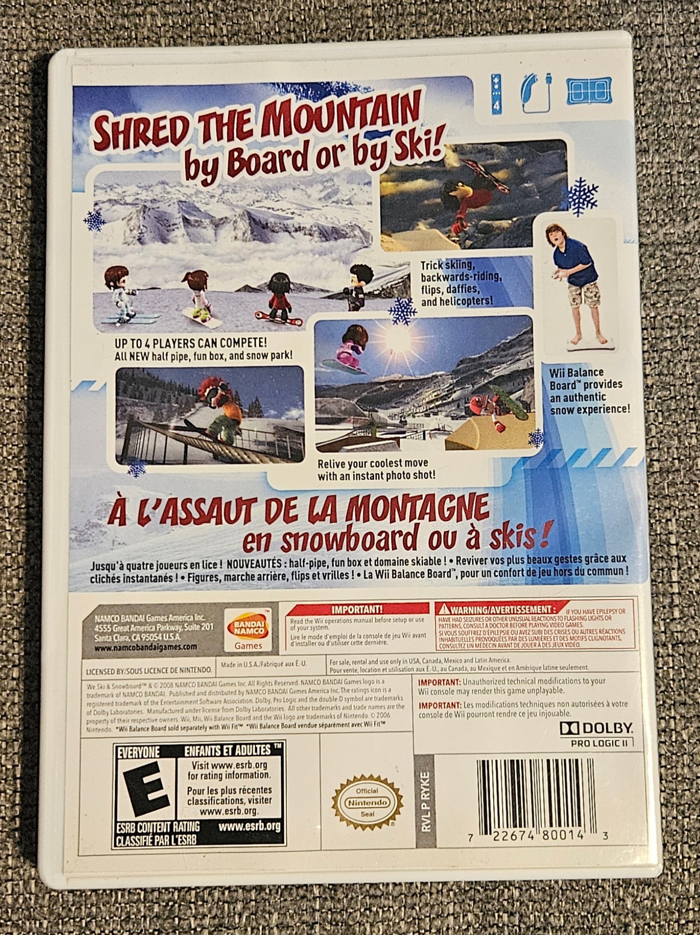 We Ski & Snowboard (WII)