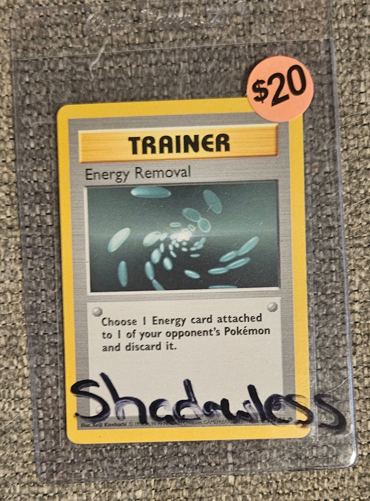 Energy Removal (Shadowless)