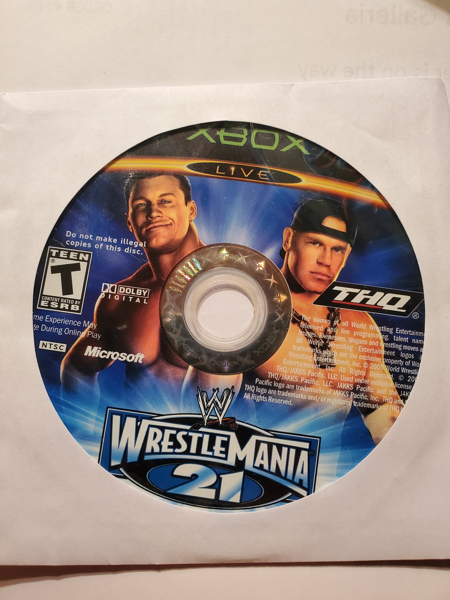 WWE WrestleMania 21 (Loose)