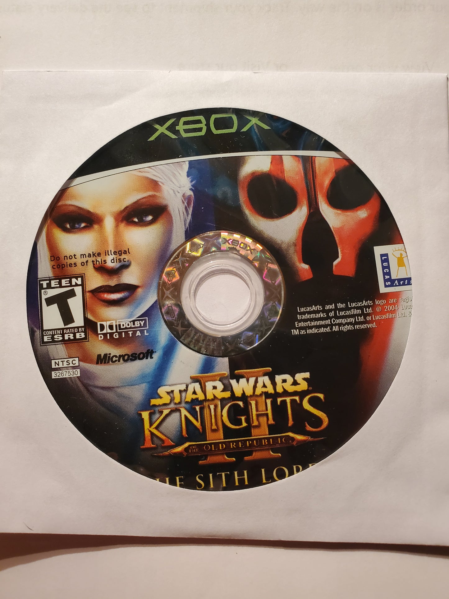 Star Wars: Knights of The Old Republic II: The Sith Lords (Loose)