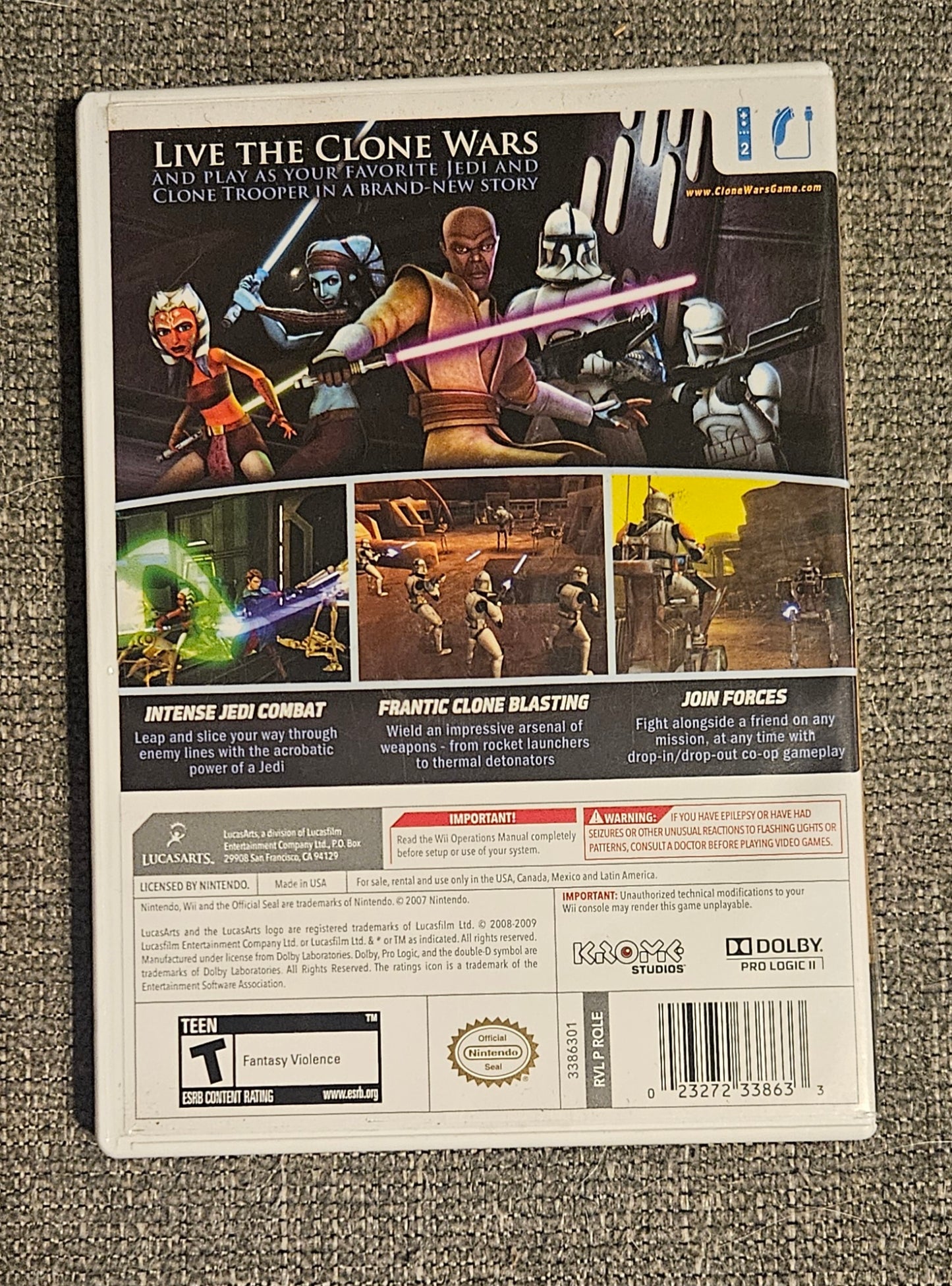 Star Wars The Clone Wars: Republic Heroes (WII)