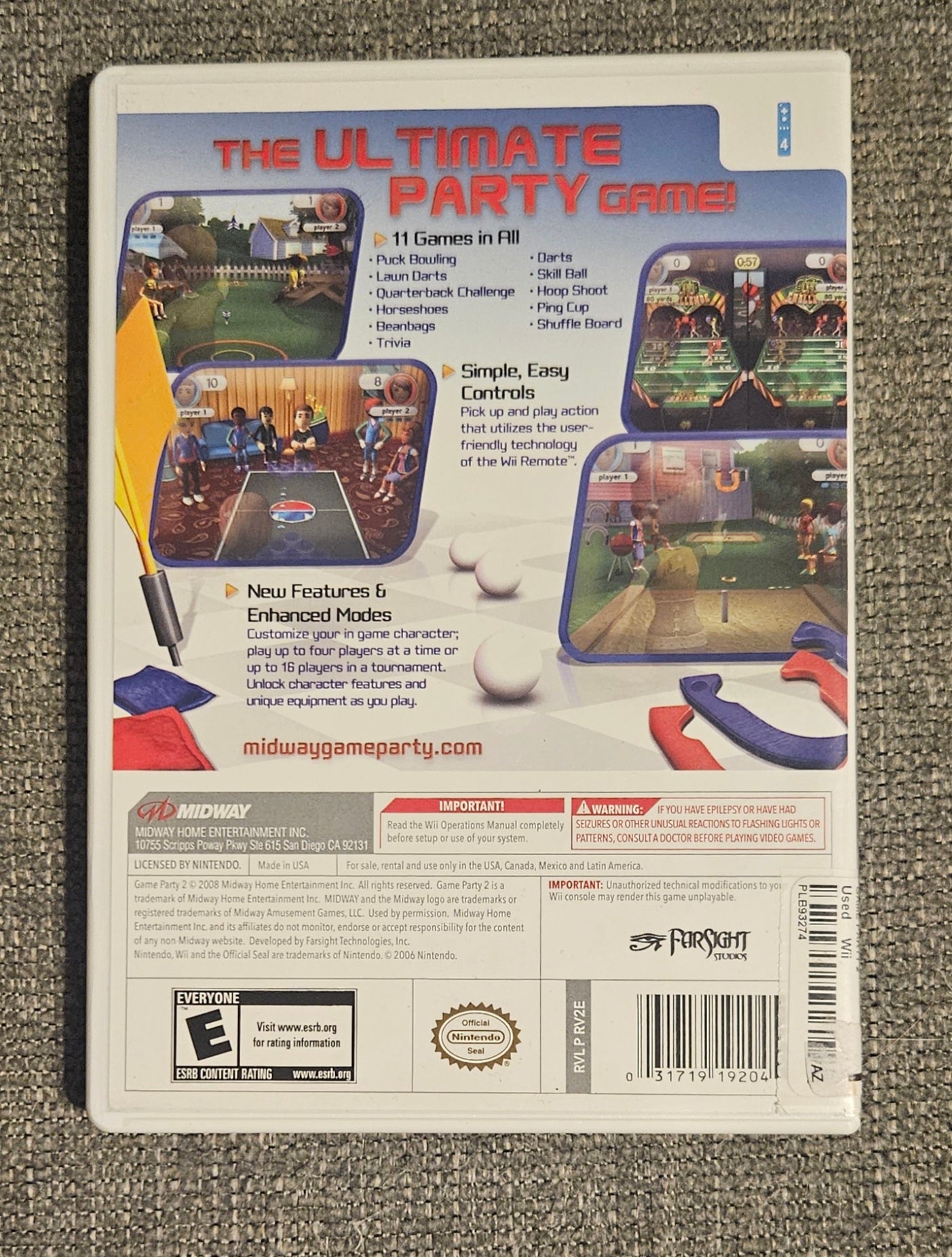 Game Party 2 (WII)