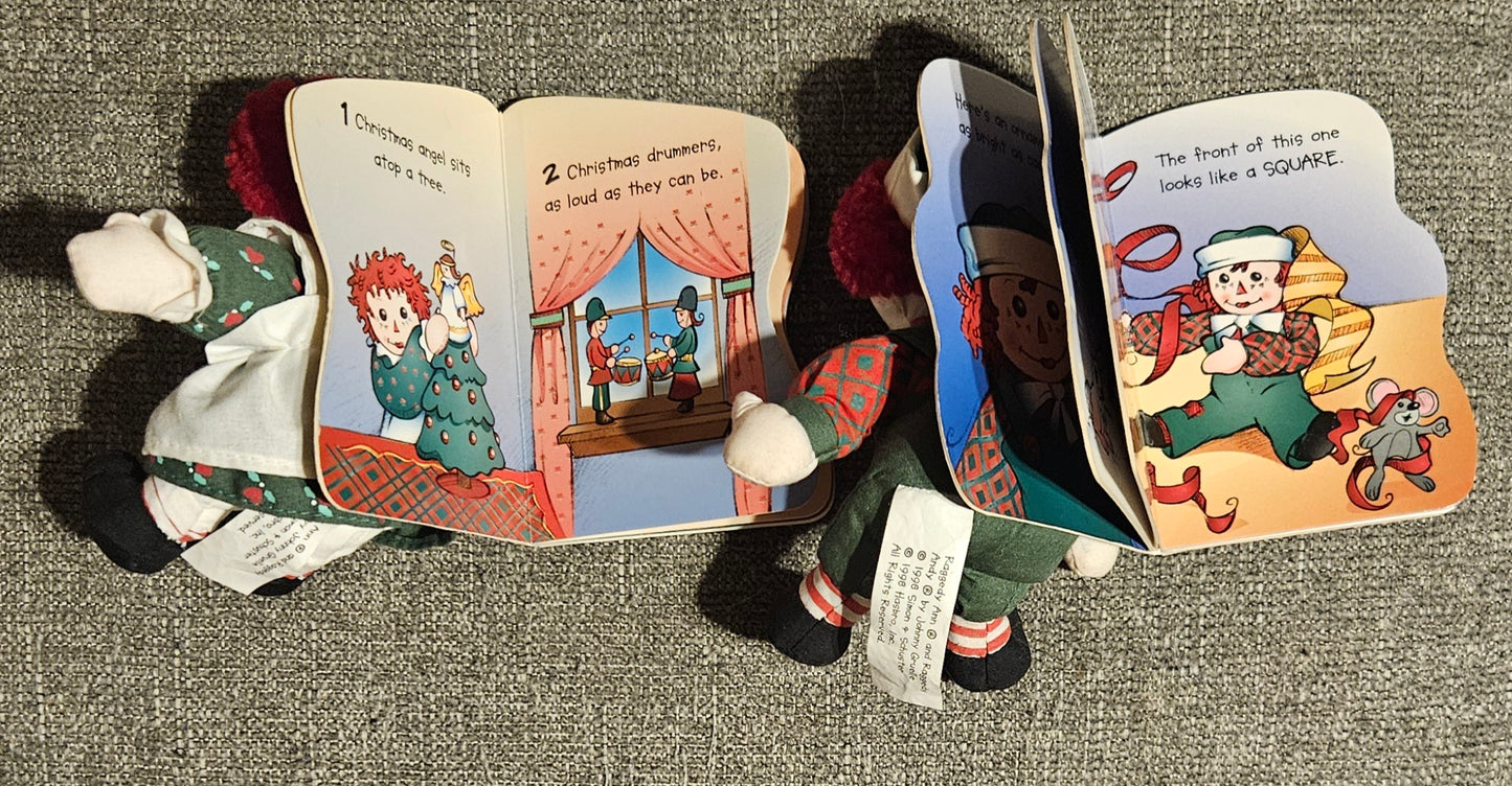 Raggedy Ann & Andy Reading Books Collectibles
