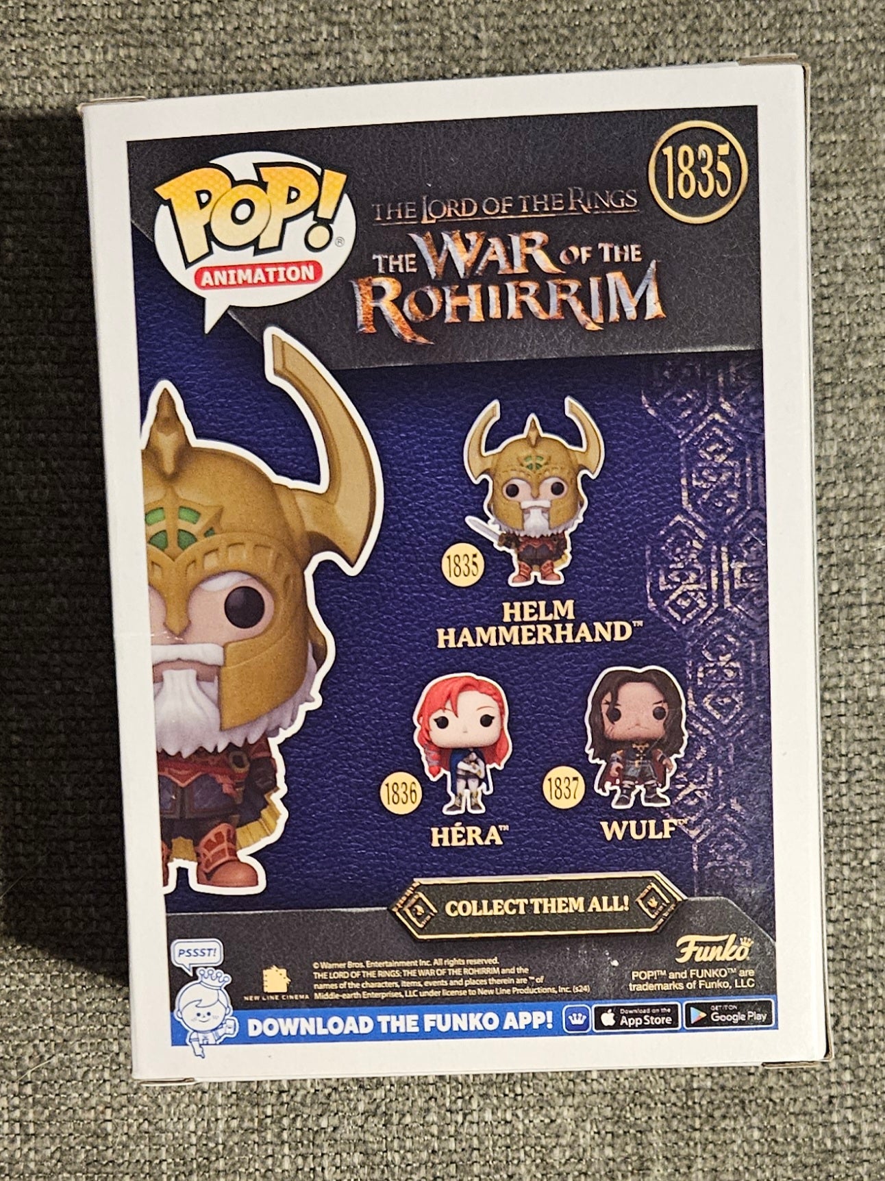 The War of The Rohirrim: Helm Hammerhead Funko Pop