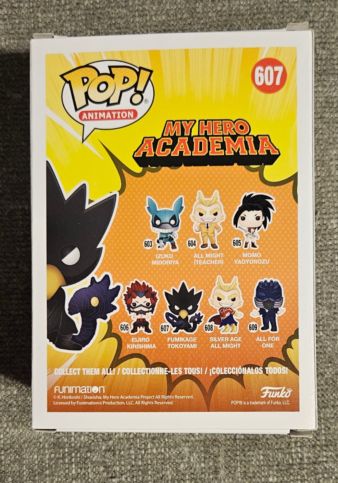 MHA: Fumikage Tokoyami Funko Pop