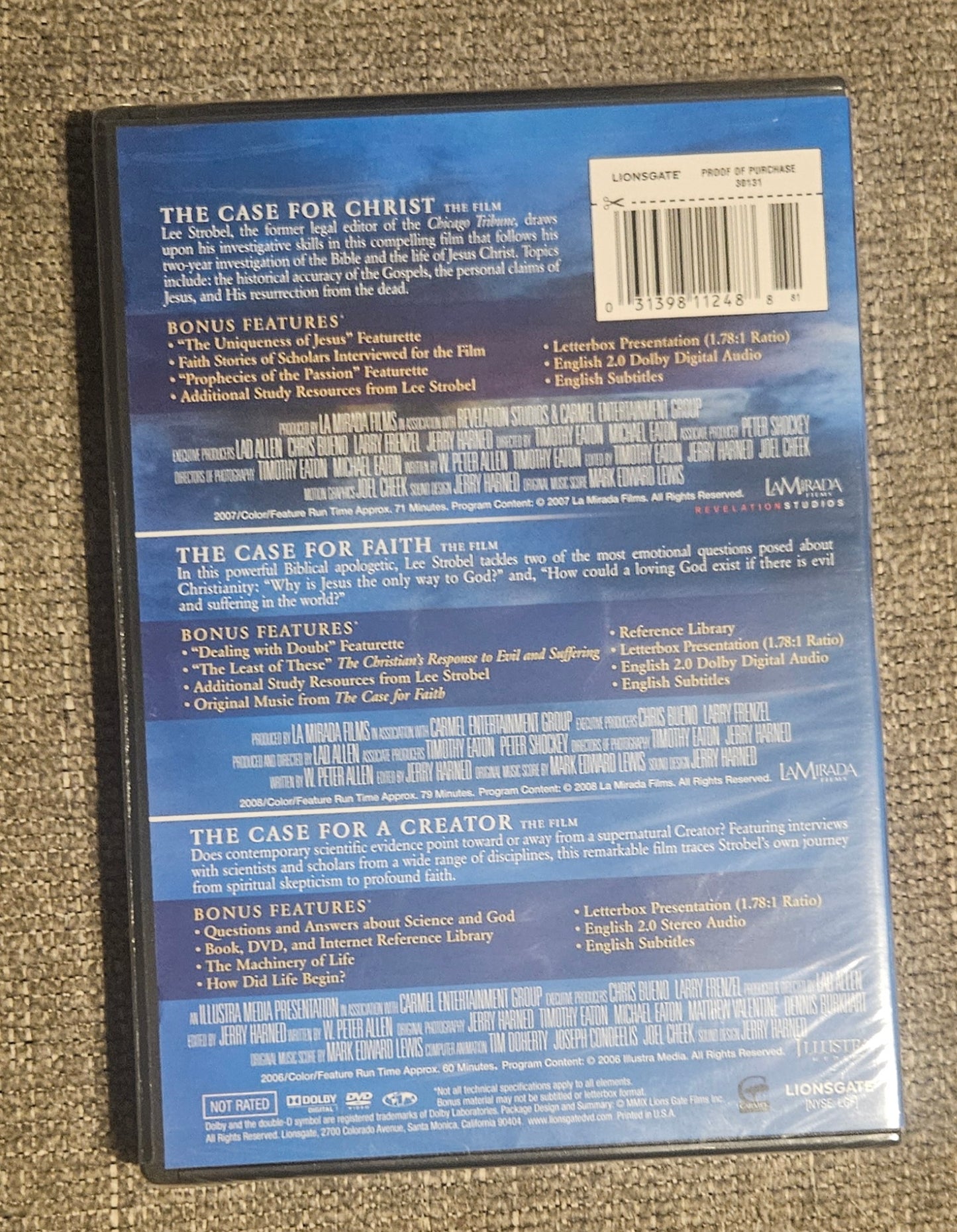 The Lee Strobel 3-Disc Film Collection (DVD)