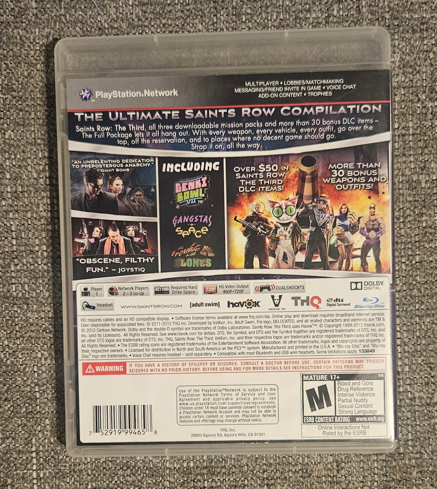 Saints Row The Third: The Full Package