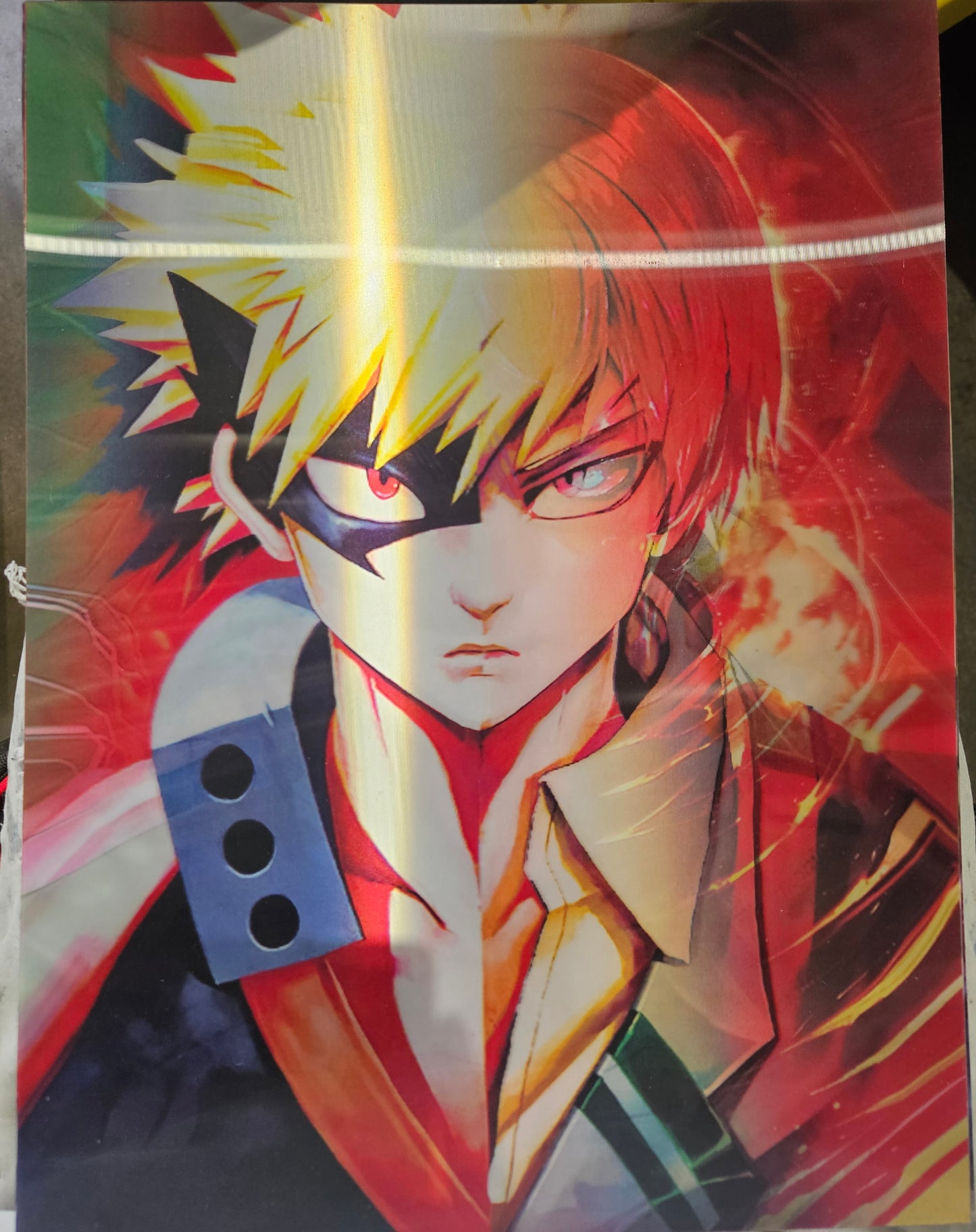 My Hero Academia Deku, Bakugō Katsuki & Shoto 3D Lenticular Poster