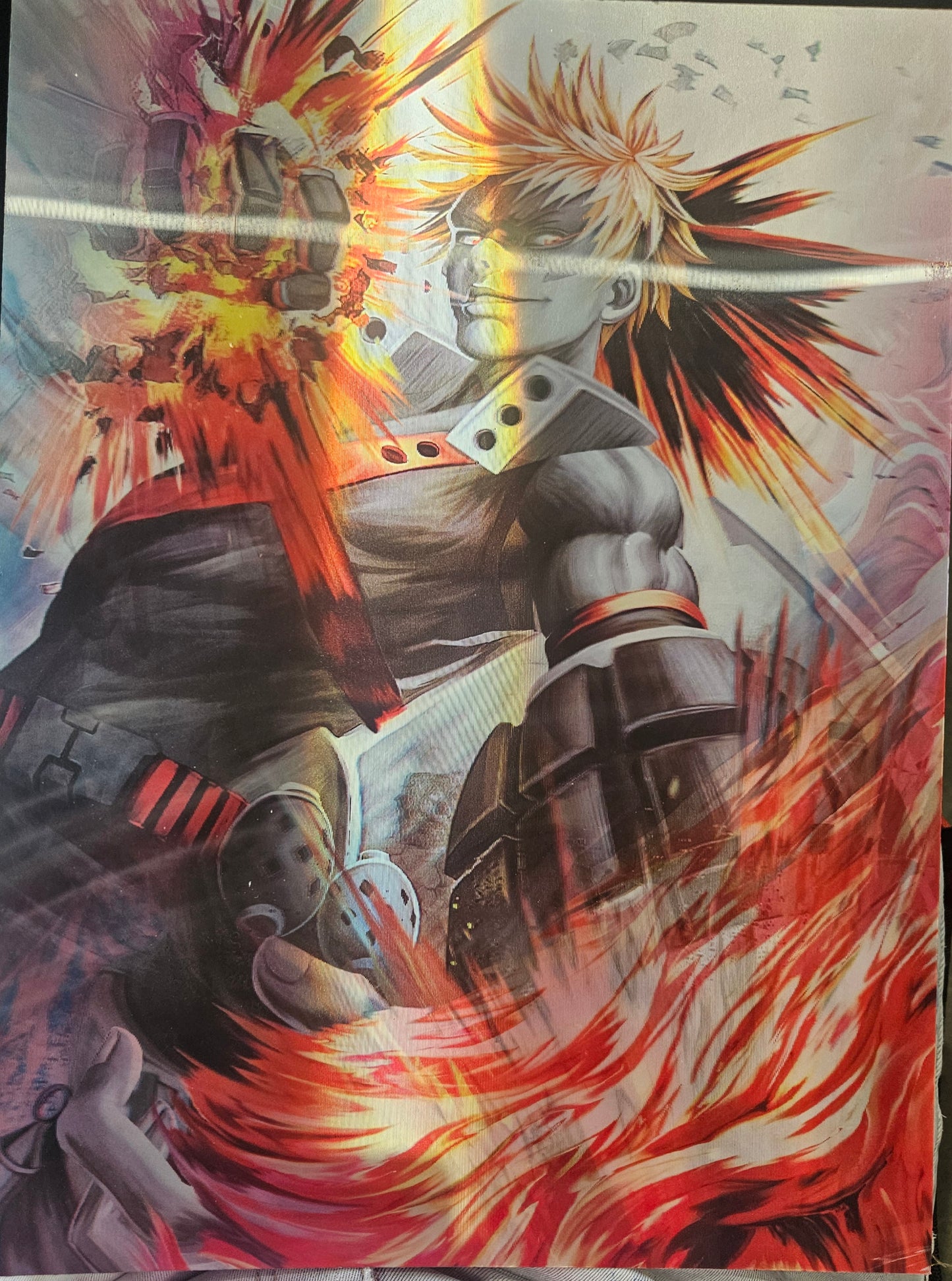 My Hero Academia Katsuki Bakugo 3D Lenticular Poster