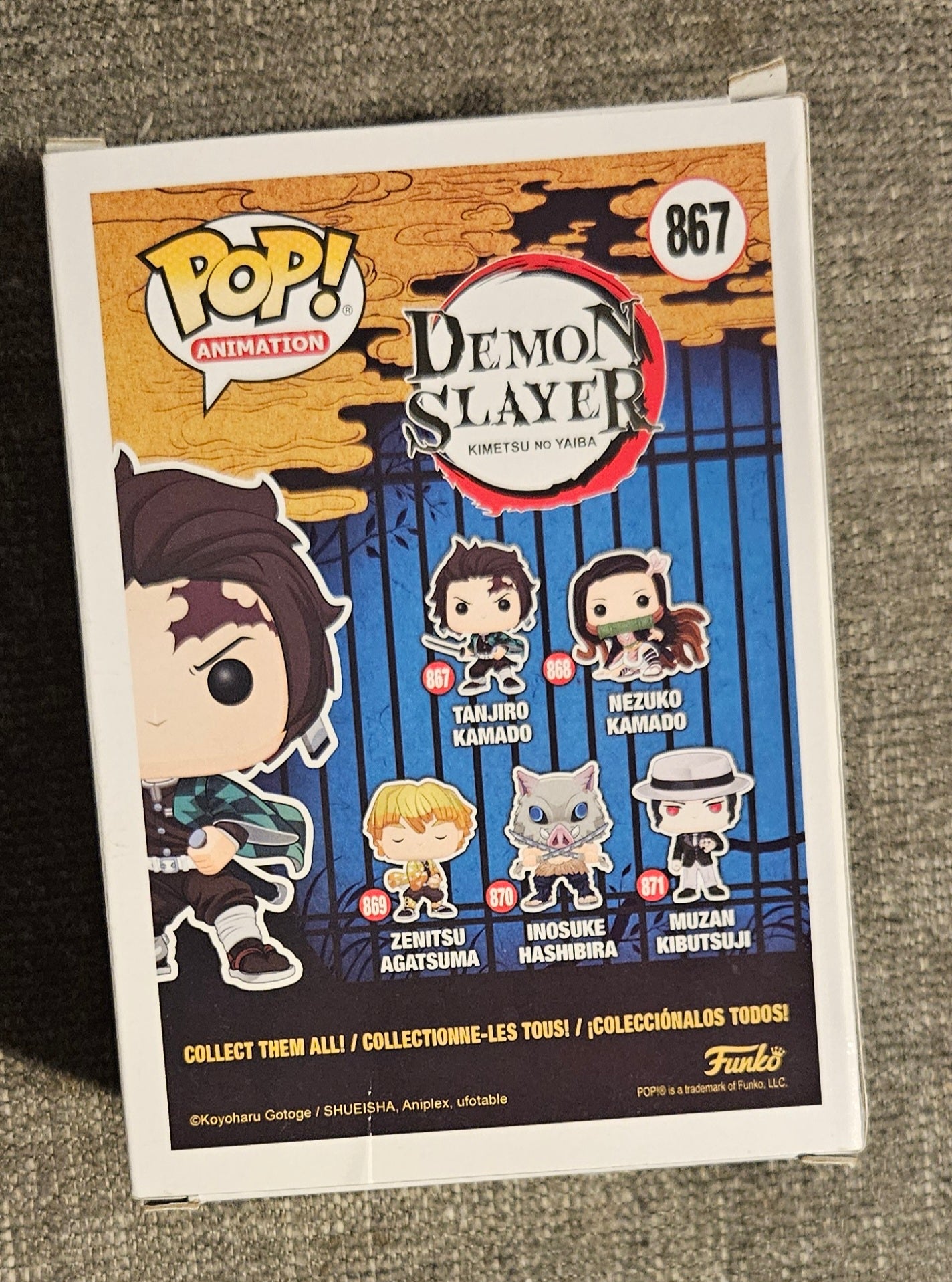 Demon Slayer: Tanjiro Kamado Funko Pop
