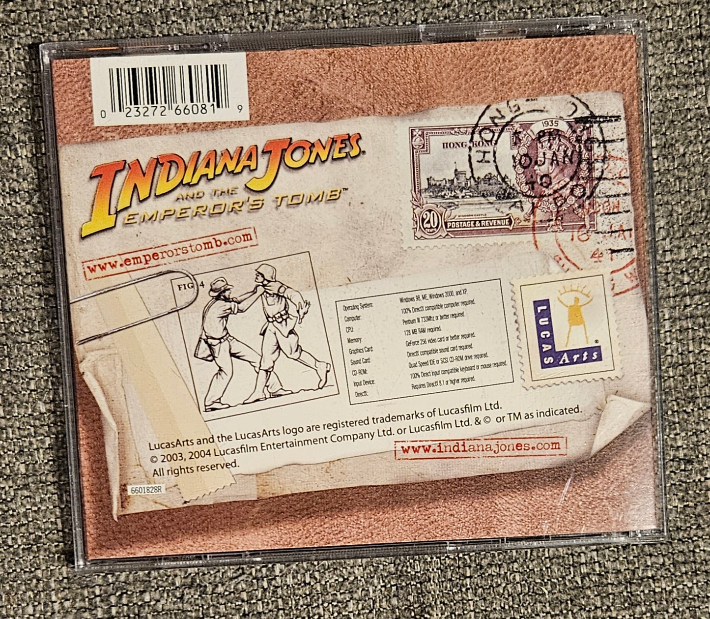 Indiana Jones and The Emperor's Tomb