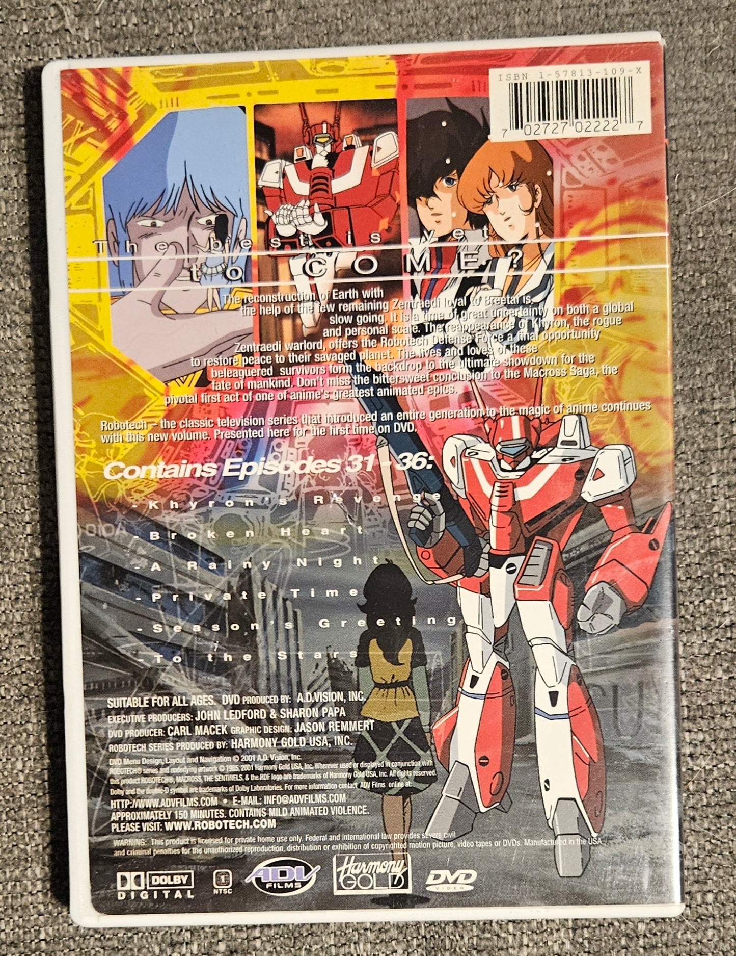 RoboTech: Final Conflict (DVD)