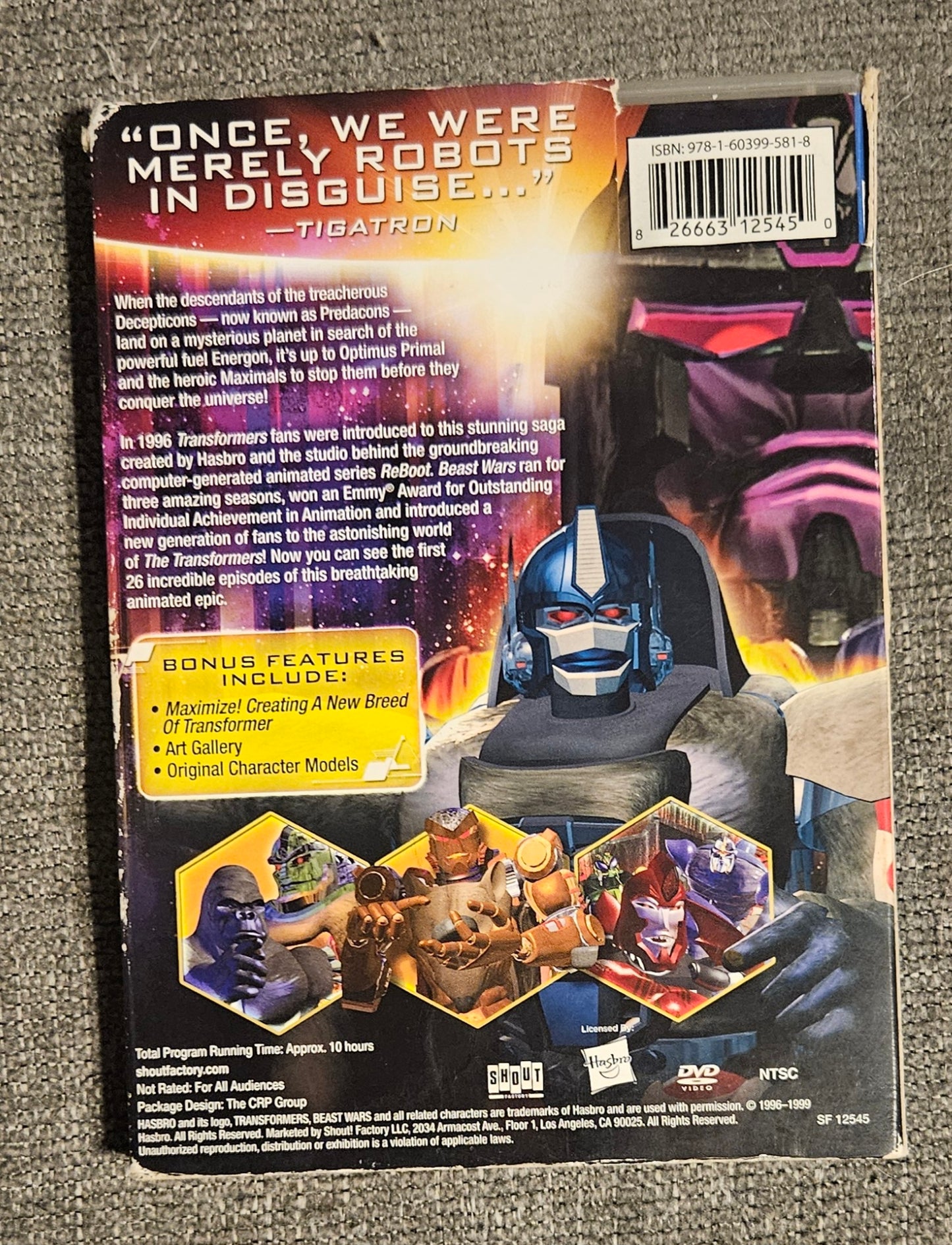 Beast Wars: Transformers Season 1 (DVD)