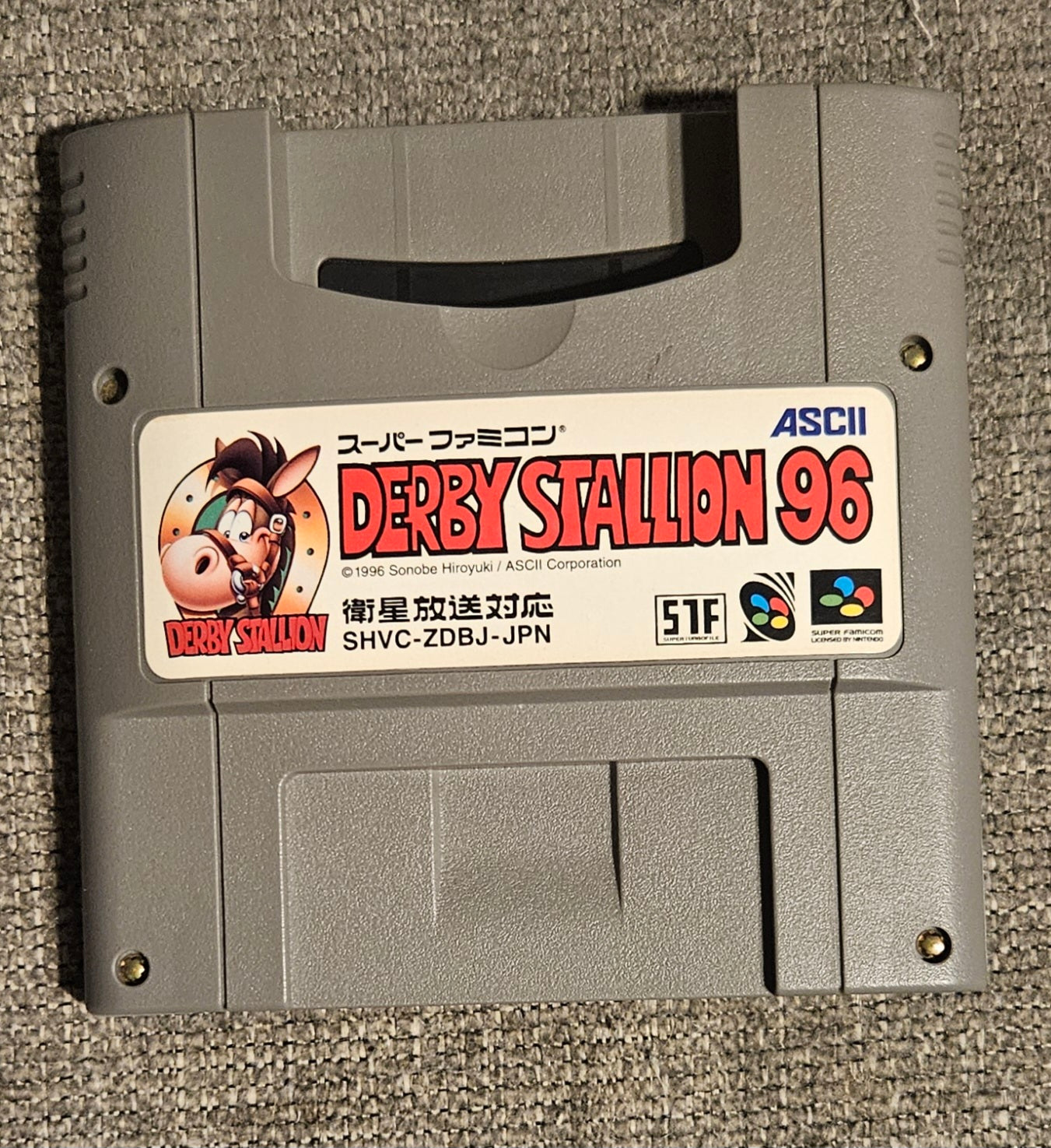 Derby Stallion 96 (Japanese Edition Famicon Game)