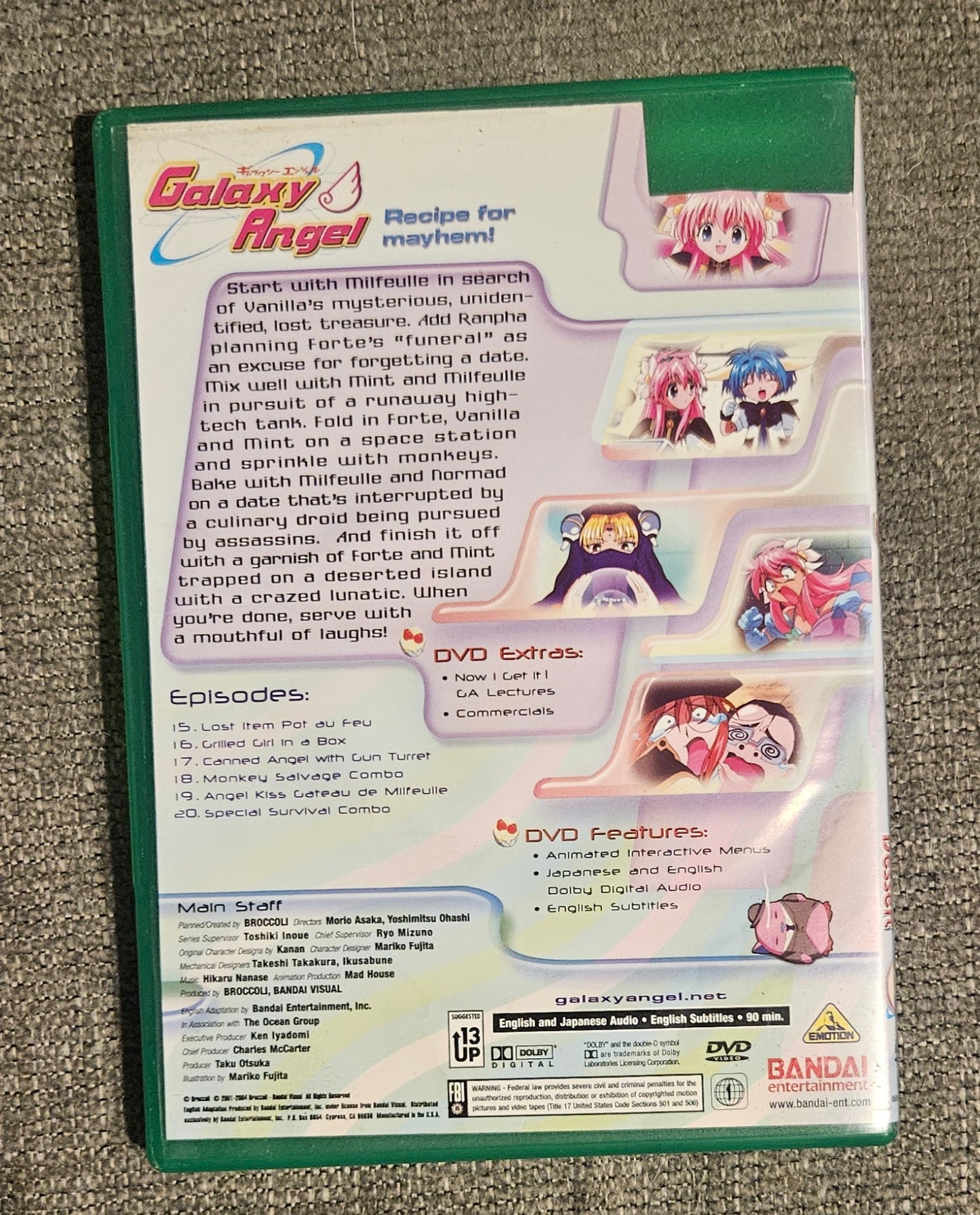 Galaxy Angel: Stranded without Dessert (DVD)